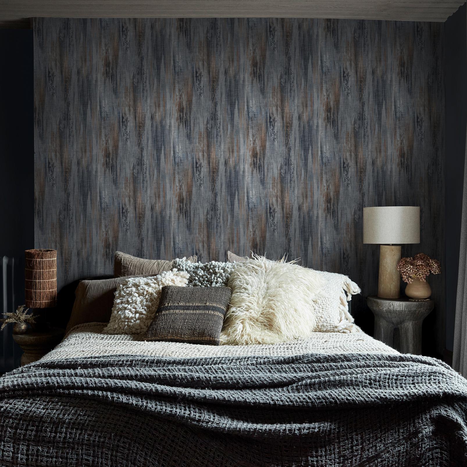 Abigail Ahern Wanderlust Ink Wallpaper - 140105_ROOMSET_WANDERLUST INK SHEEN_01.jpg