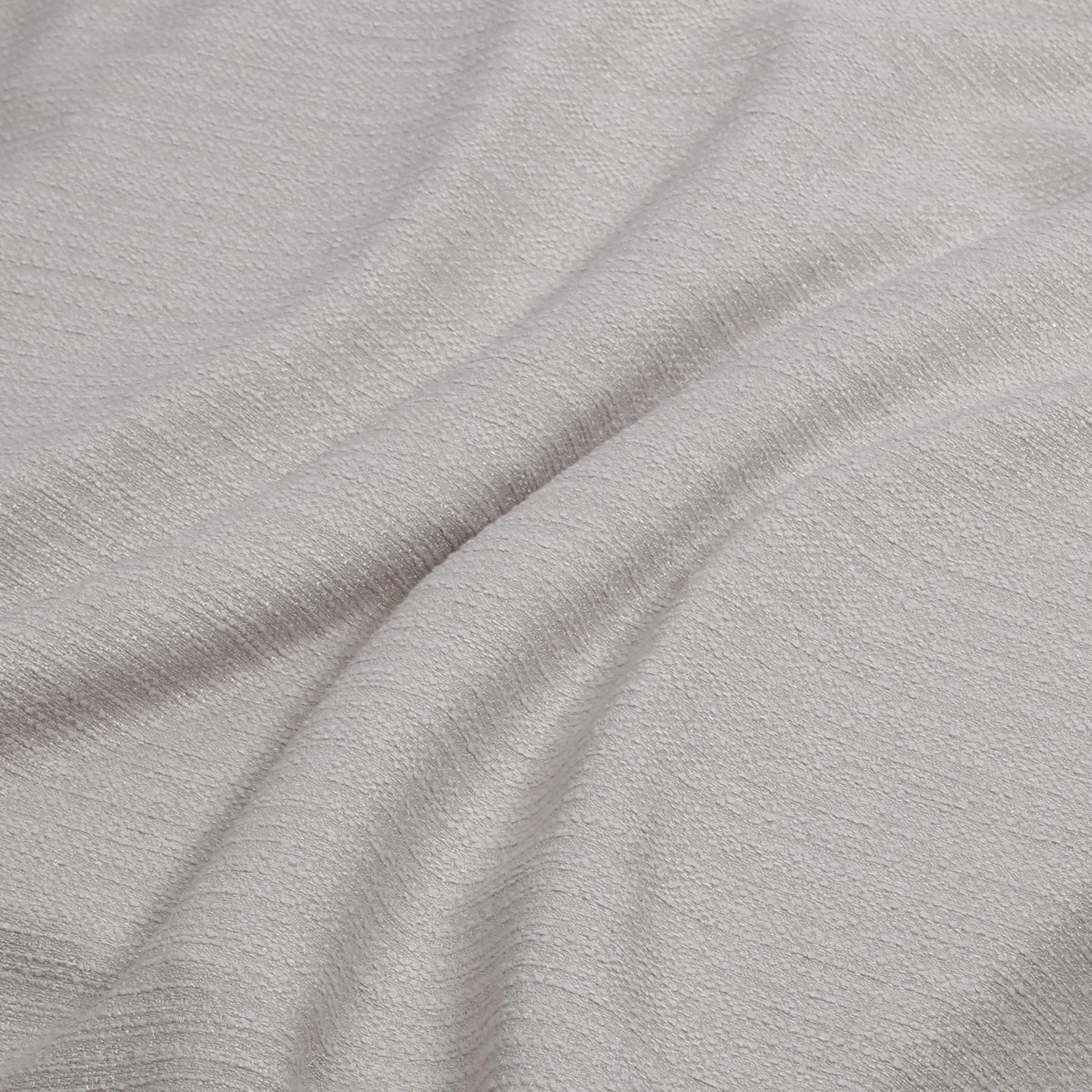 Boucle Pearl Roman Blind fabric close up image