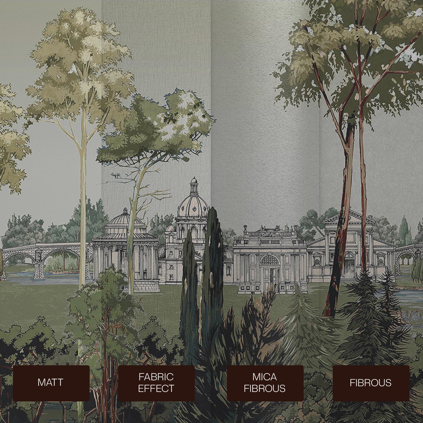 Stately Promenade Soft Green Panoramic Bespoke Mural - 140424_SUBSTRATE_01.jpg