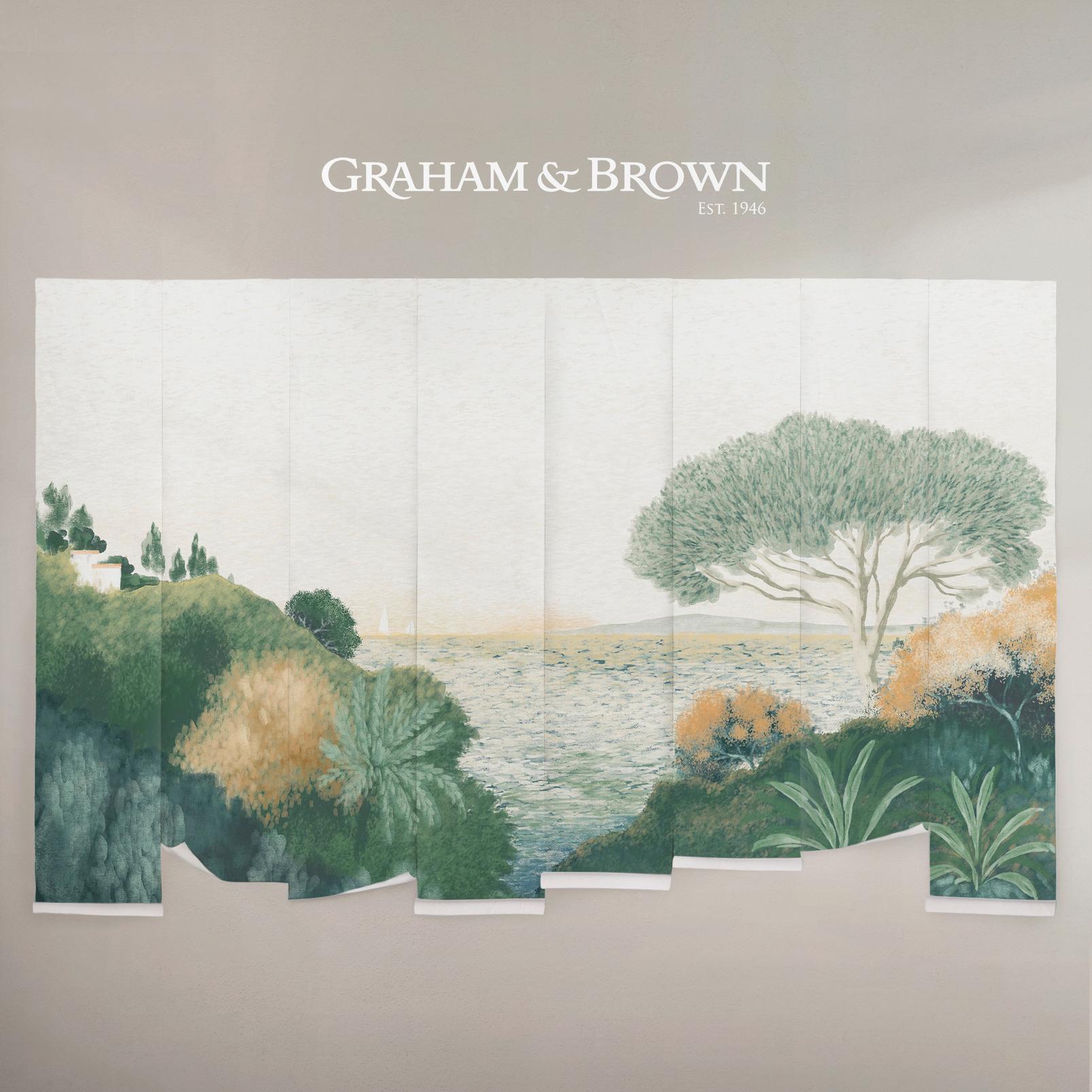 Coastal Horizon Soft Green Bespoke Mural - 142168_DETAIL_01.jpg