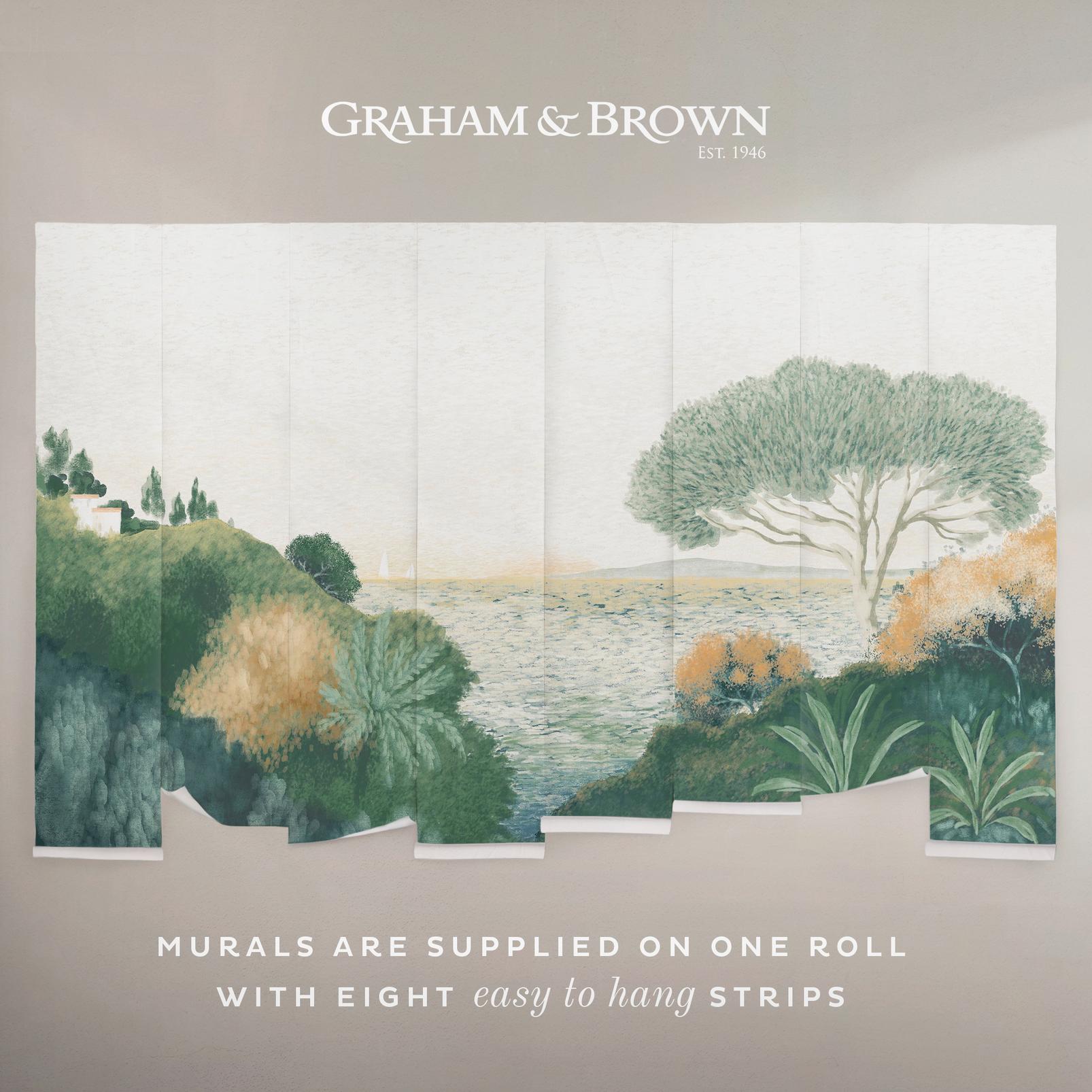 Coastal Horizon Soft Green Bespoke Mural - 142168_DETAIL_02.jpg