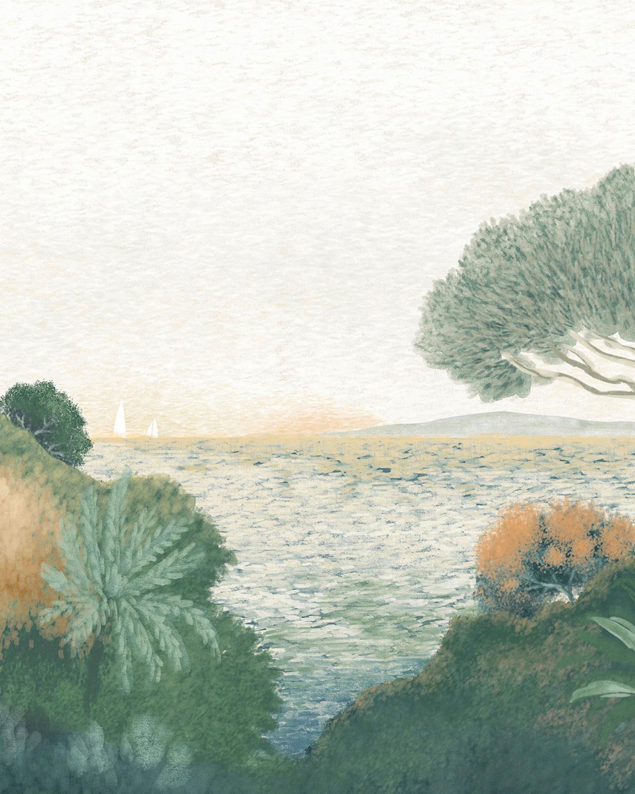 Coastal Horizon Soft Green Bespoke Mural - 142168_TILE_01.jpg