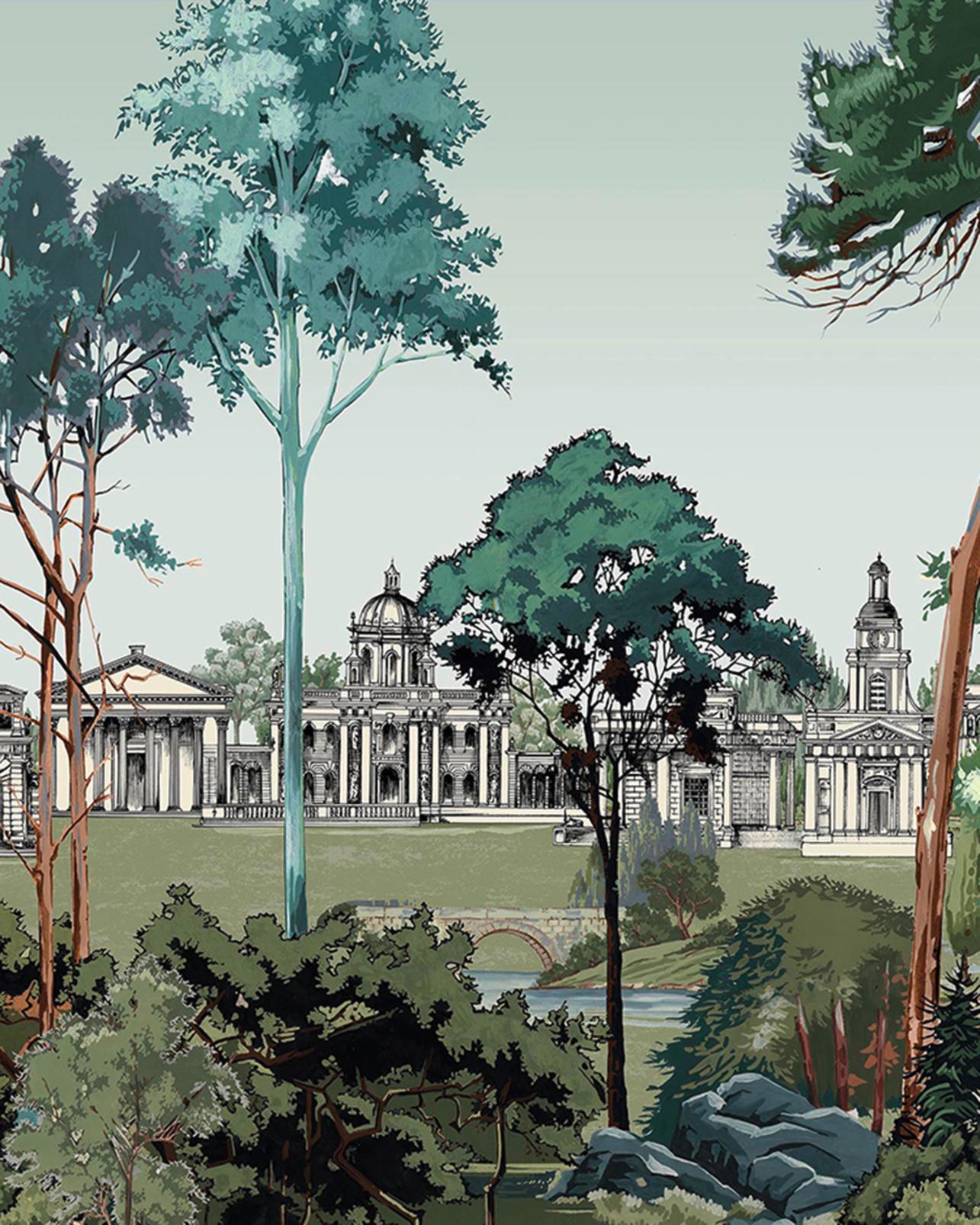 Stately Promenade Dusk Panoramic Bespoke Mural - 140406_TILE_01.jpg