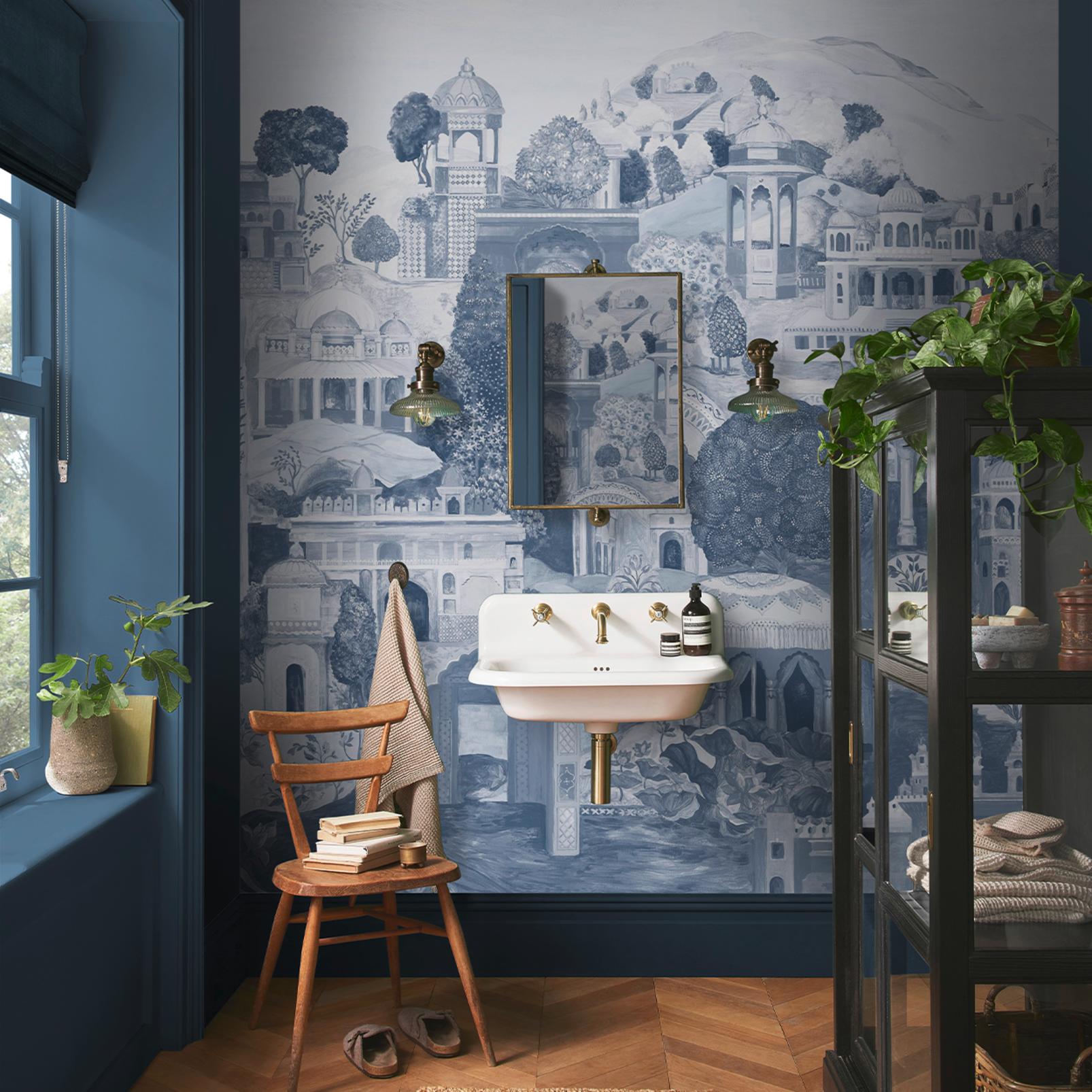 The Lost City Blue Wash Bespoke Mural - 142186_ROOMSET_01.jpg