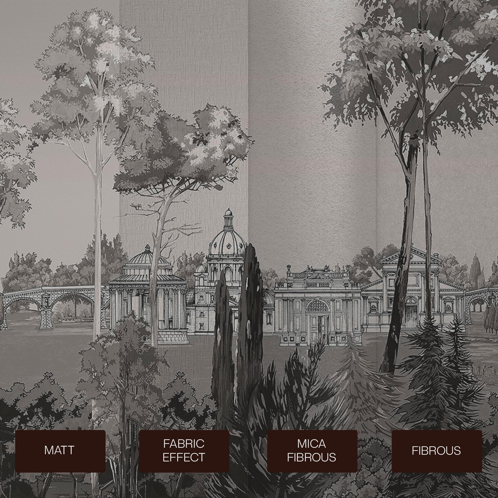 Stately Promenade Sepia Panoramic Bespoke Mural - 140397_SUBSTRATE_01.jpg