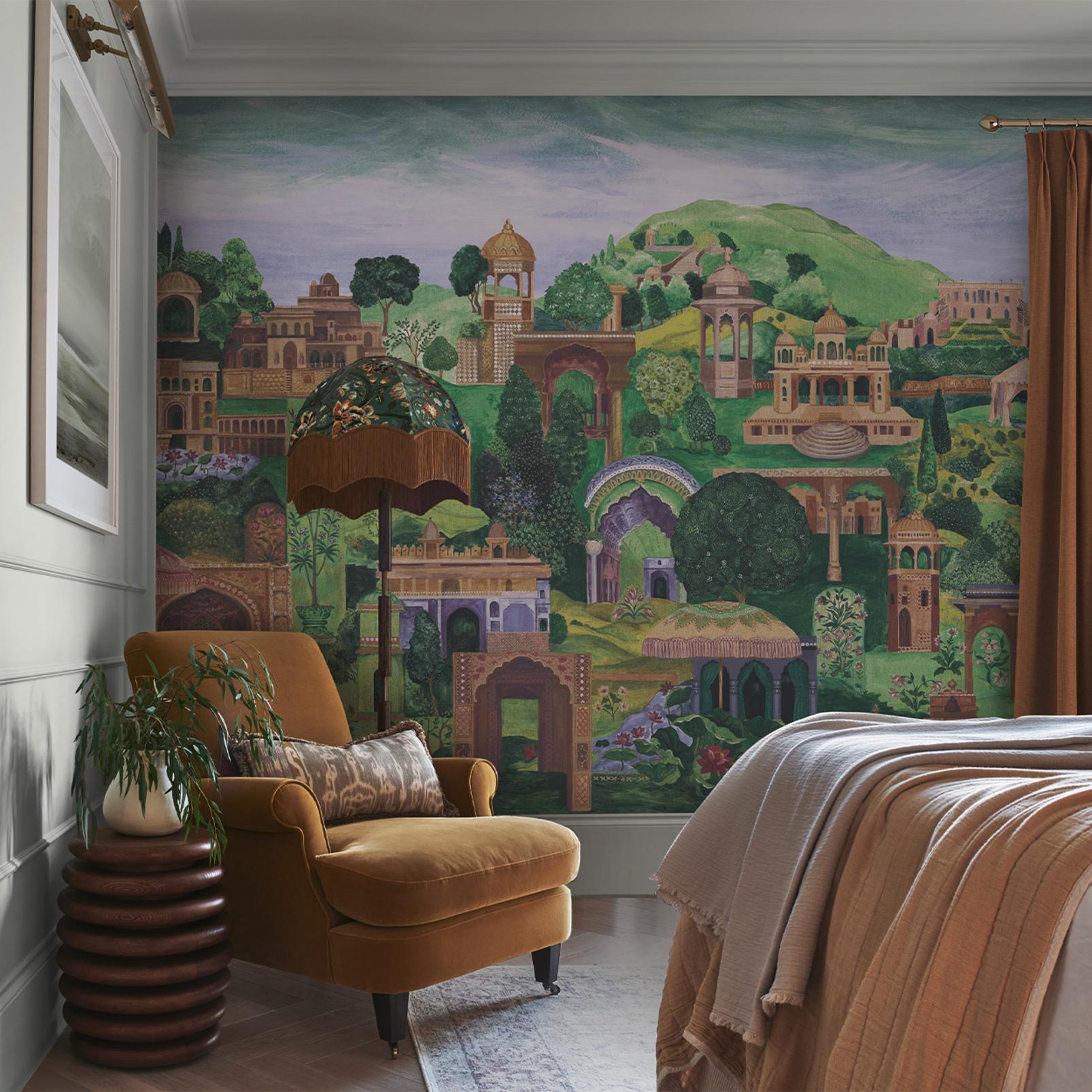 The Lost City Multicolour Bespoke Mural - 142177_ROOMSET_01.jpg