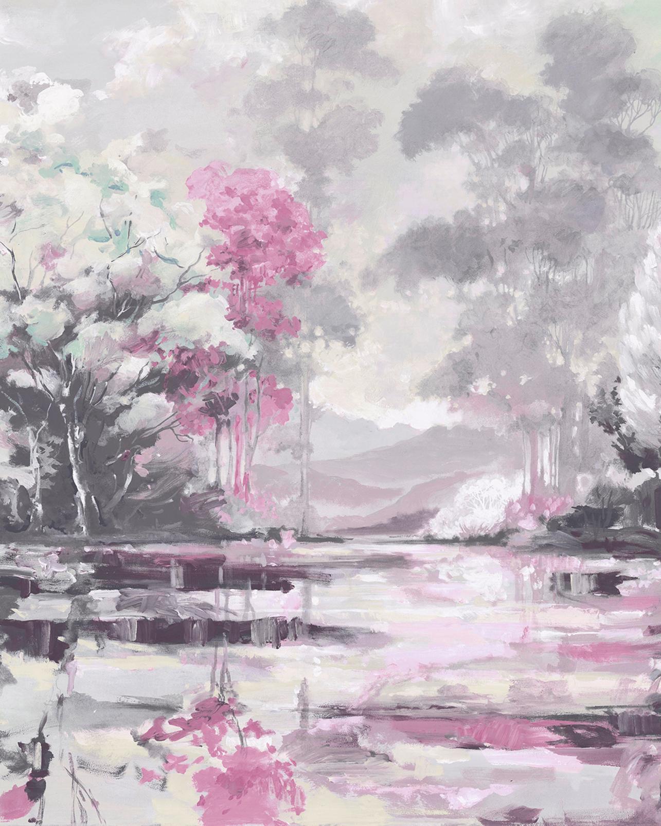 Painterlily Lake Pink Bespoke Mural - 142213_TILE_01.jpg