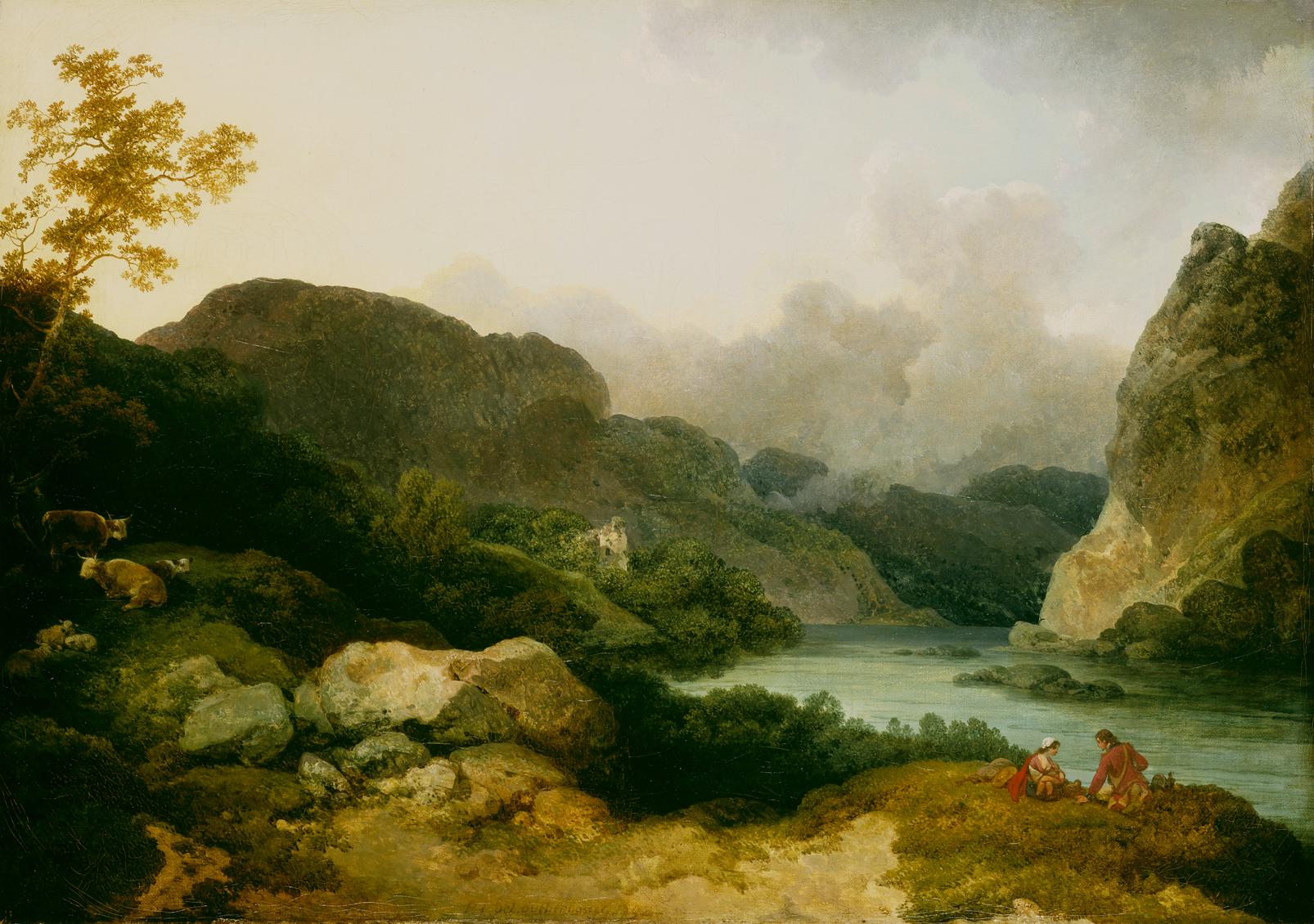 Lake Scene, Evening Bespoke Mural - 142379_MAINTILE_01.jpg