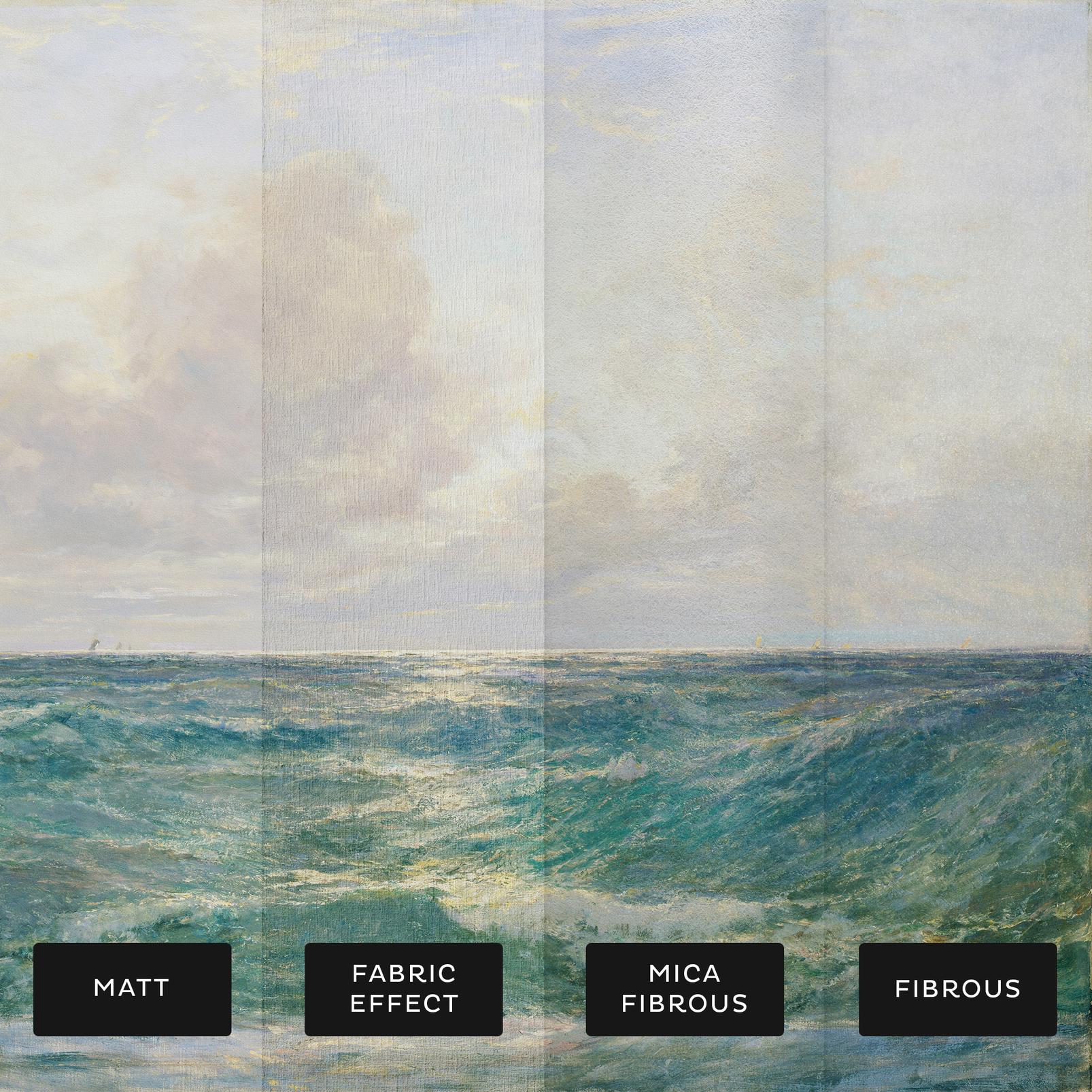 Sunset at Sea: From Harlyn Bay, Cornwall Bespoke Mural - 142442_SUBSTRATE_01.jpg