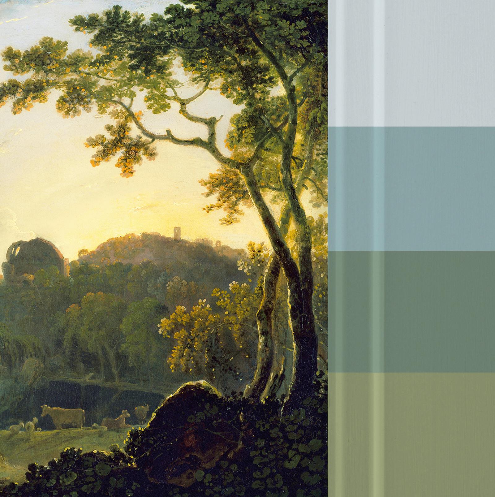 Landscape with Bathers, Cattle and Ruin Bespoke Mural - 142433_FLATLAY_01.jpg