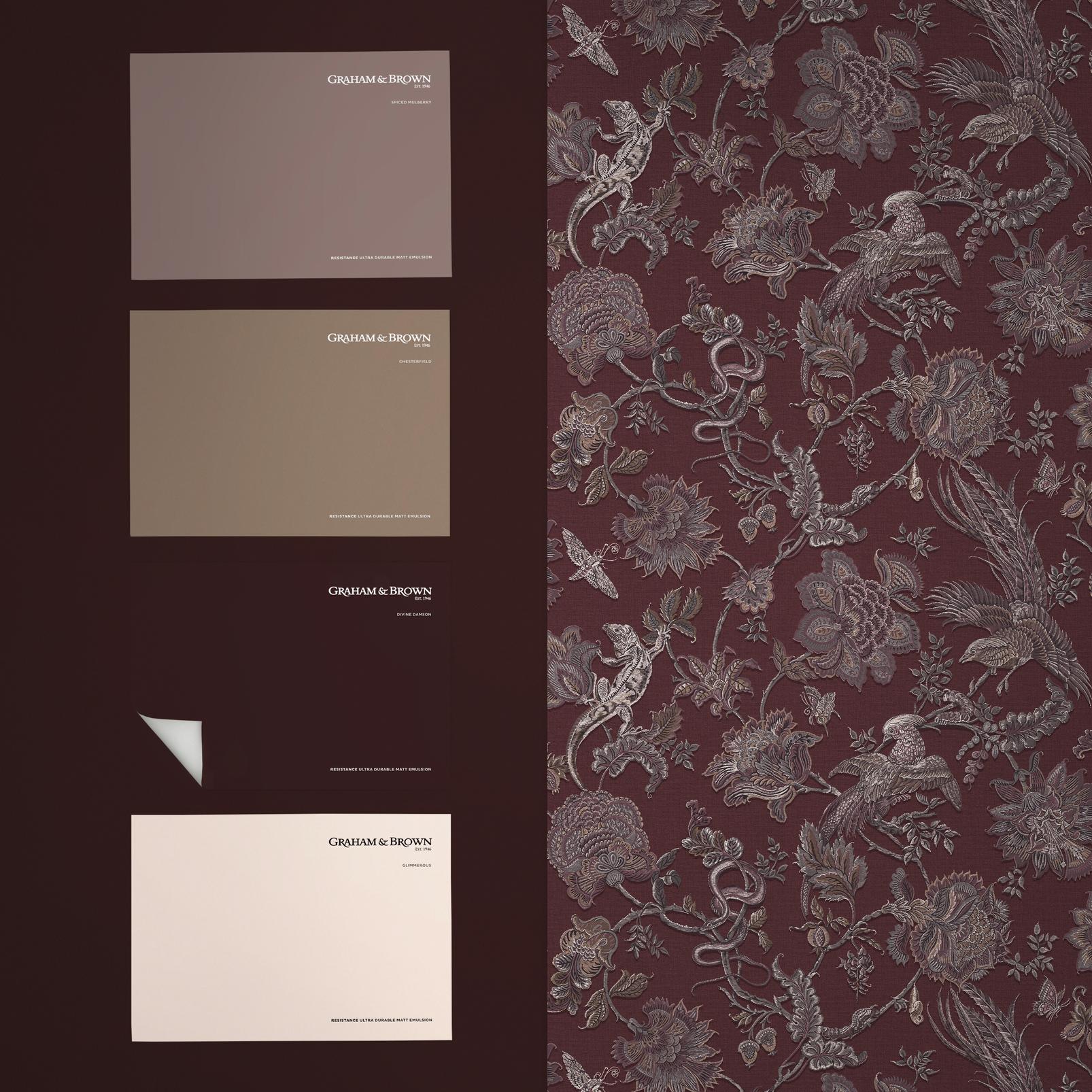 Eternal Weave Damson Wallpaper (Set of 2) - 143237_FLATLAY_01.jpg.jpg
