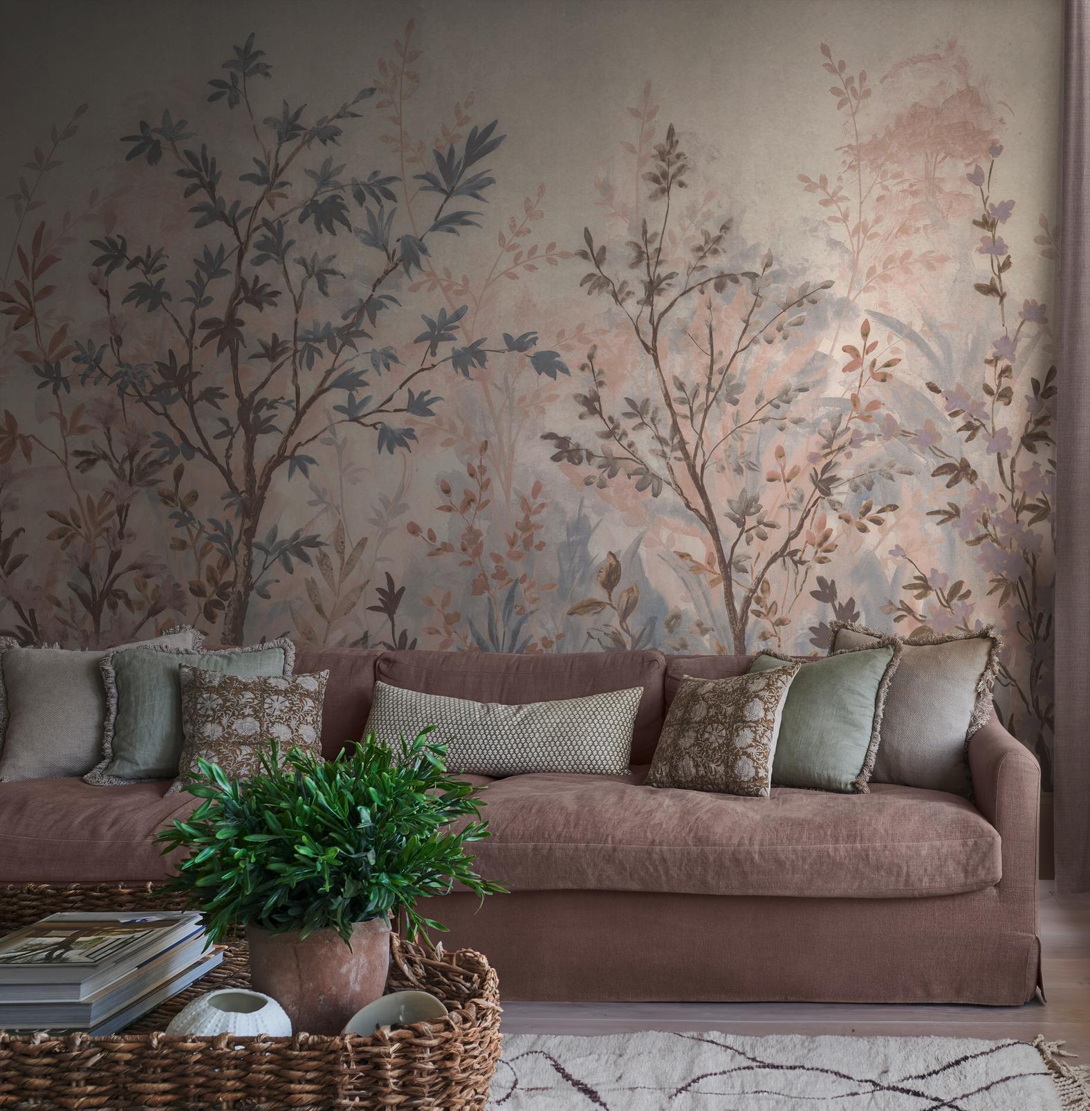 Forest in Bloom Pink & Blue Bespoke Mural - 142957_ROOMSET_01.jpg