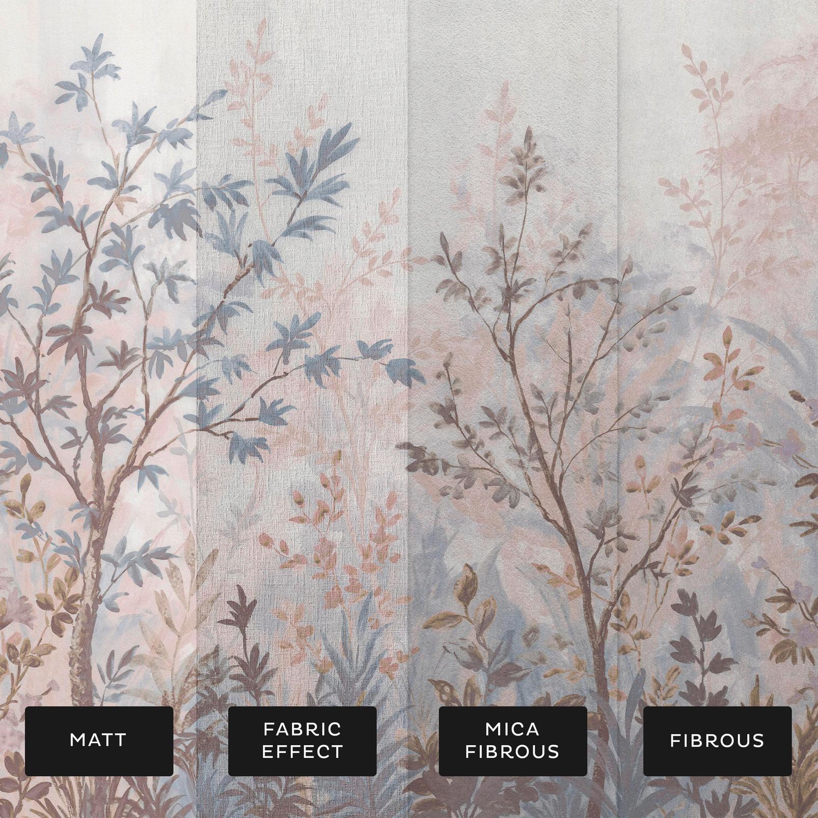 Forest in Bloom Pink & Blue Bespoke Mural - 142957_SUBSTRATE_01.jpg
