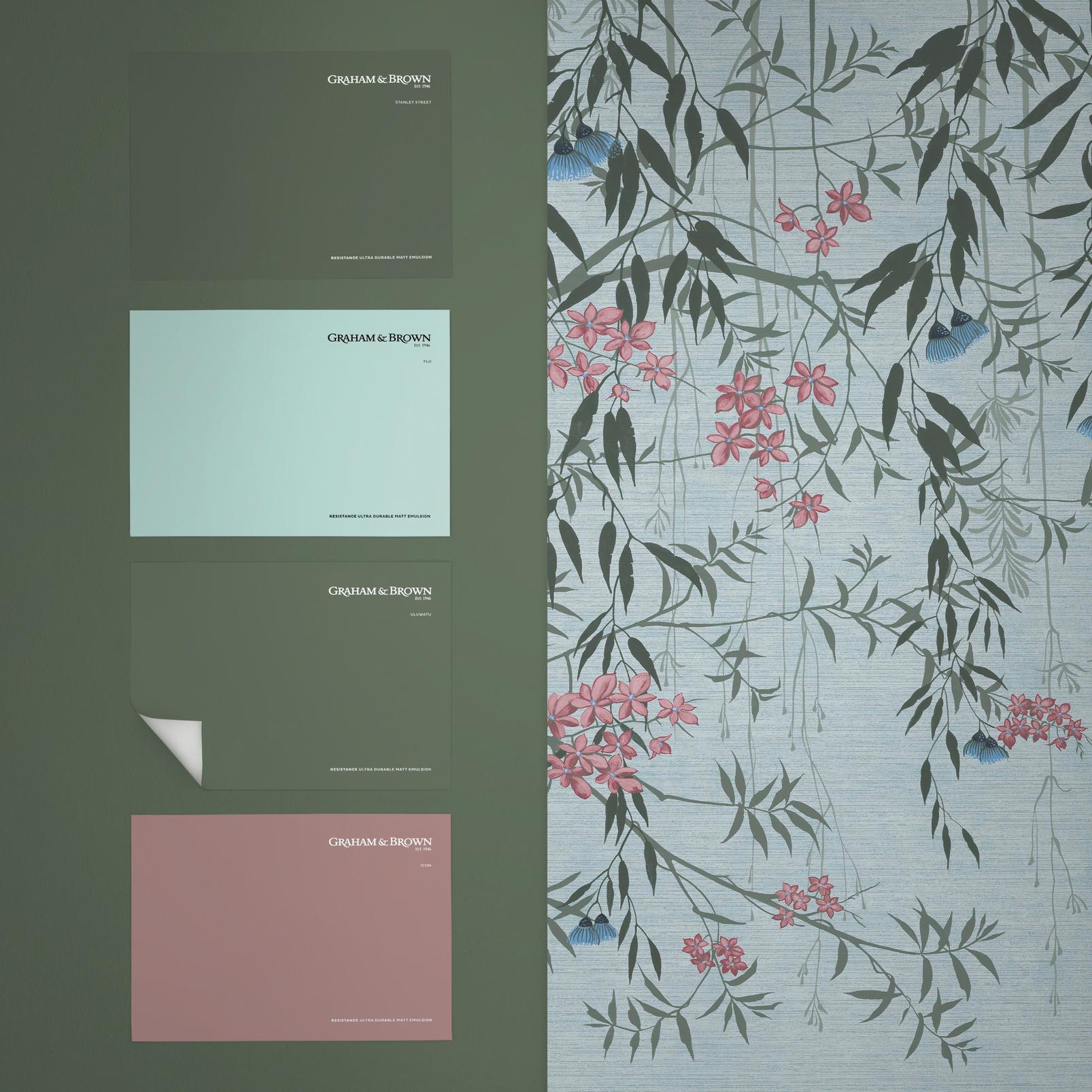 Obassia Sky Bespoke Mural flatlay image