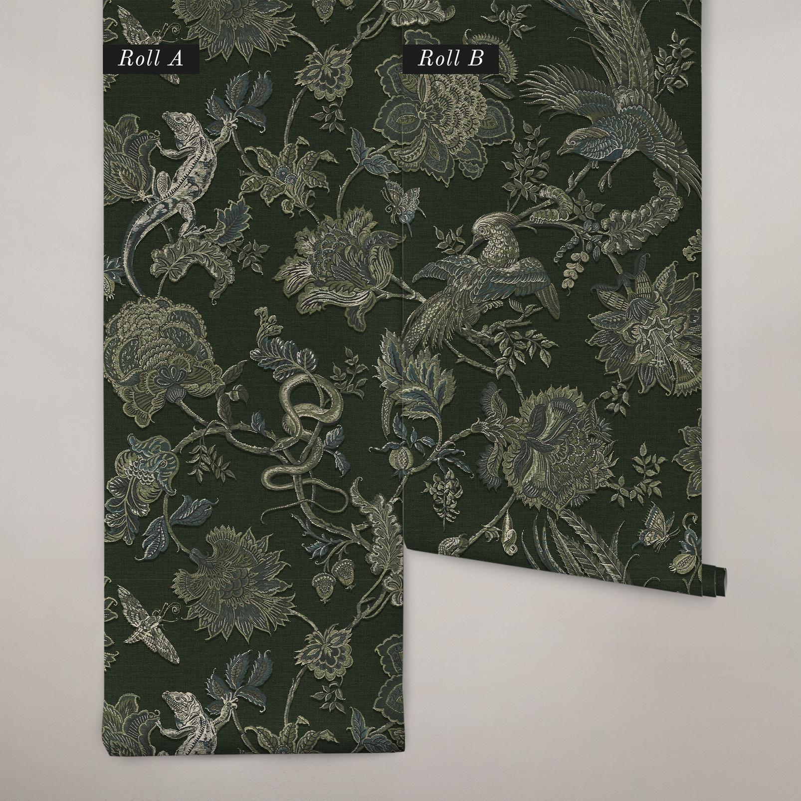 Eternal Weave Emerald Wallpaper (Set of 2) - 143238_DETAIL_01.jpg