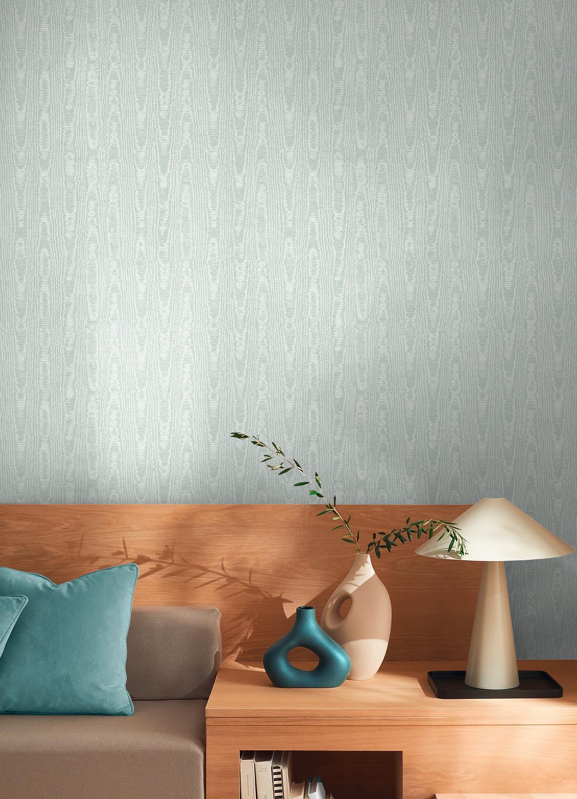 Moire Duck Egg Wallpaper - 142360_ROOMSET_01.jpg