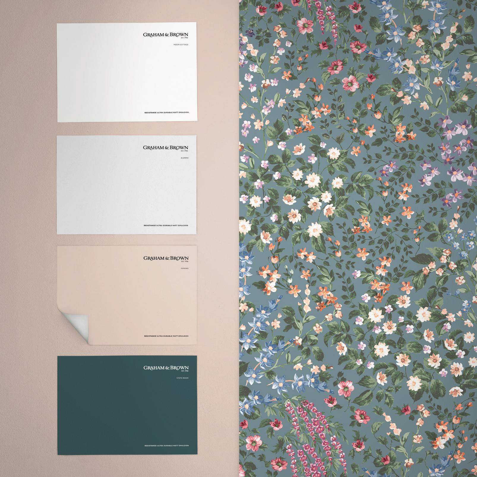 Painterly Flora Teal Wallpaper - 142358_FLATLAY_01.jpg