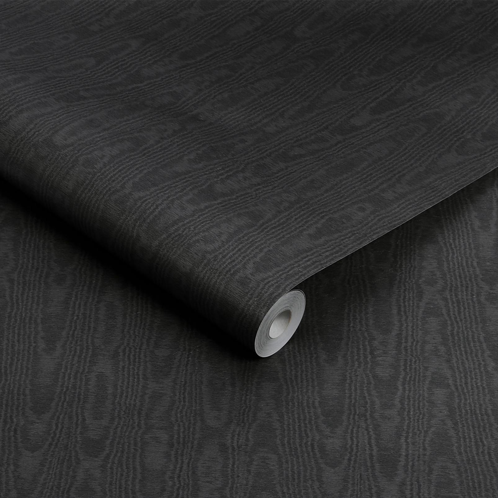Moire Charcoal Wallpaper - 142361_ROLLSHOT_01.jpg
