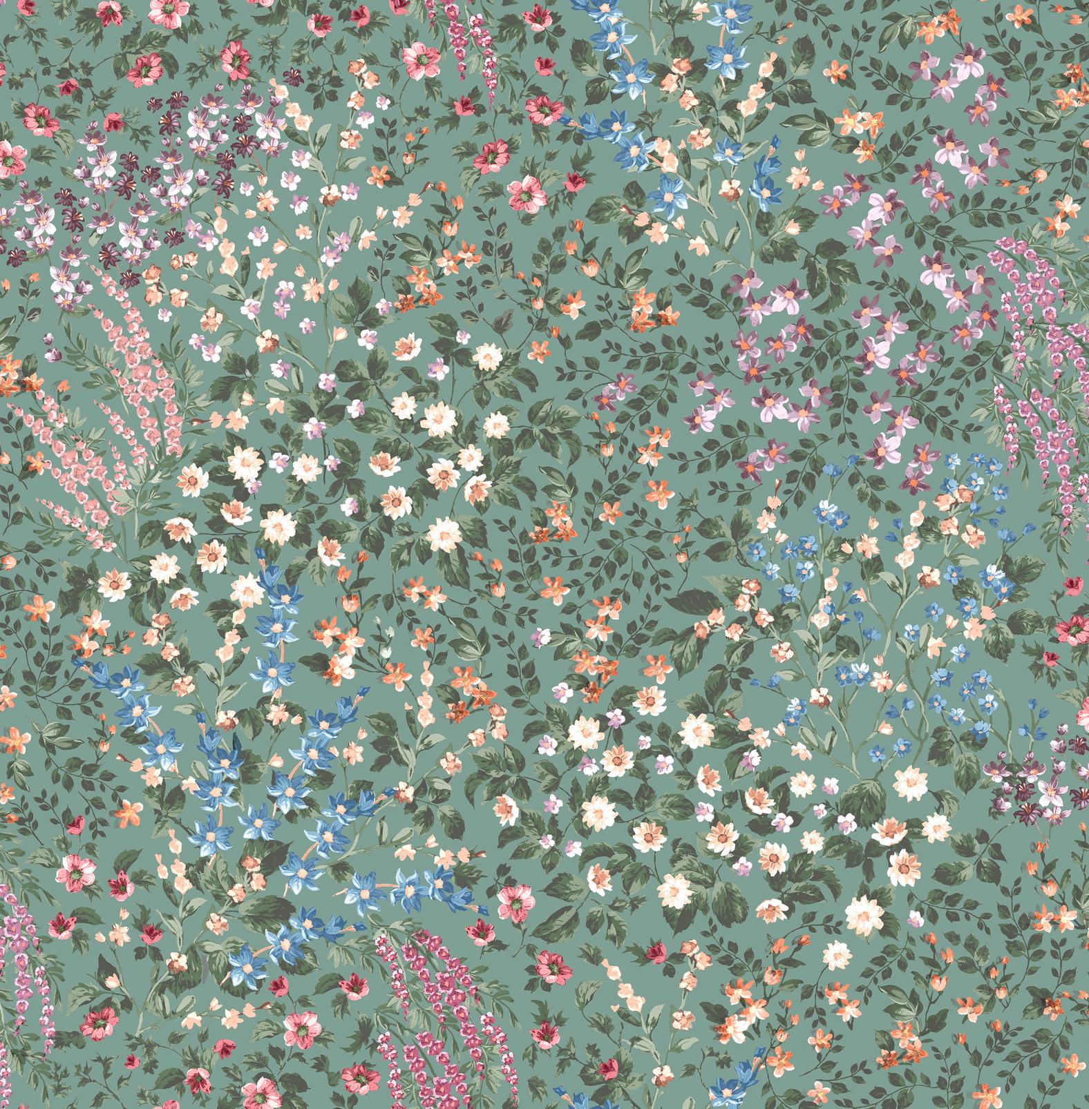 Painterly Flora Green Wallpaper - 142352_TILE_01.jpg