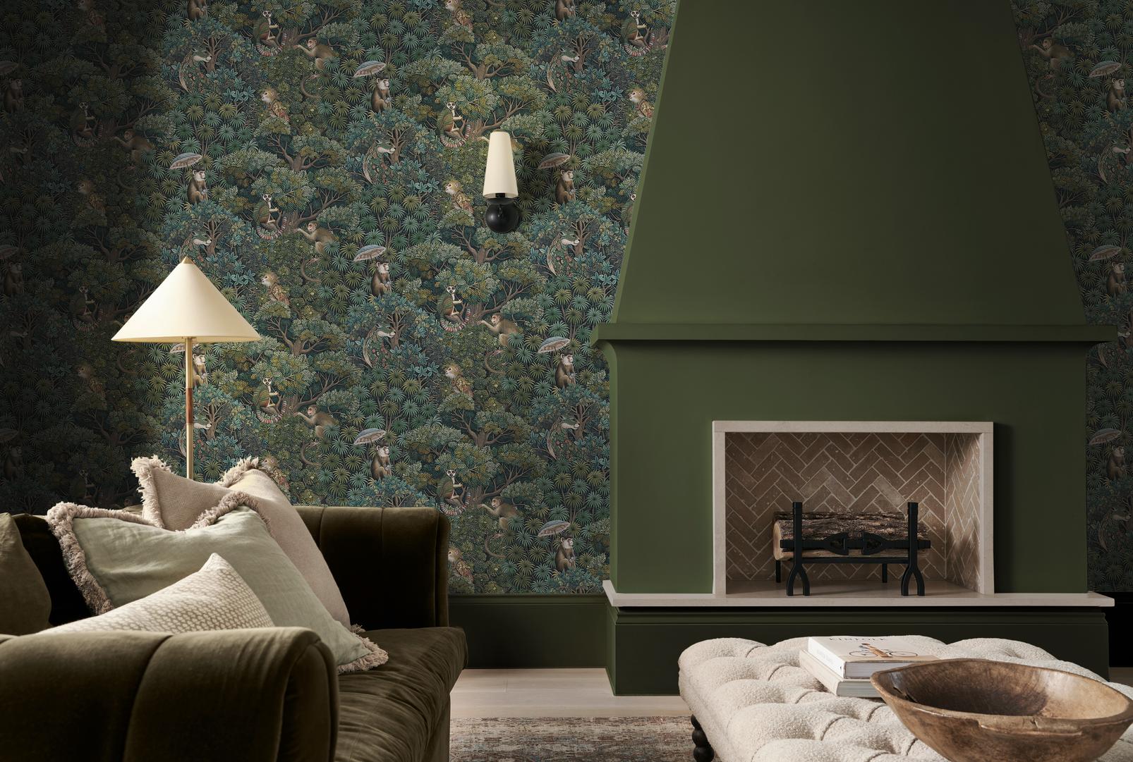 Treetop Troop Emerald Wallpaper - 142311_ROOMSET_01.jpg