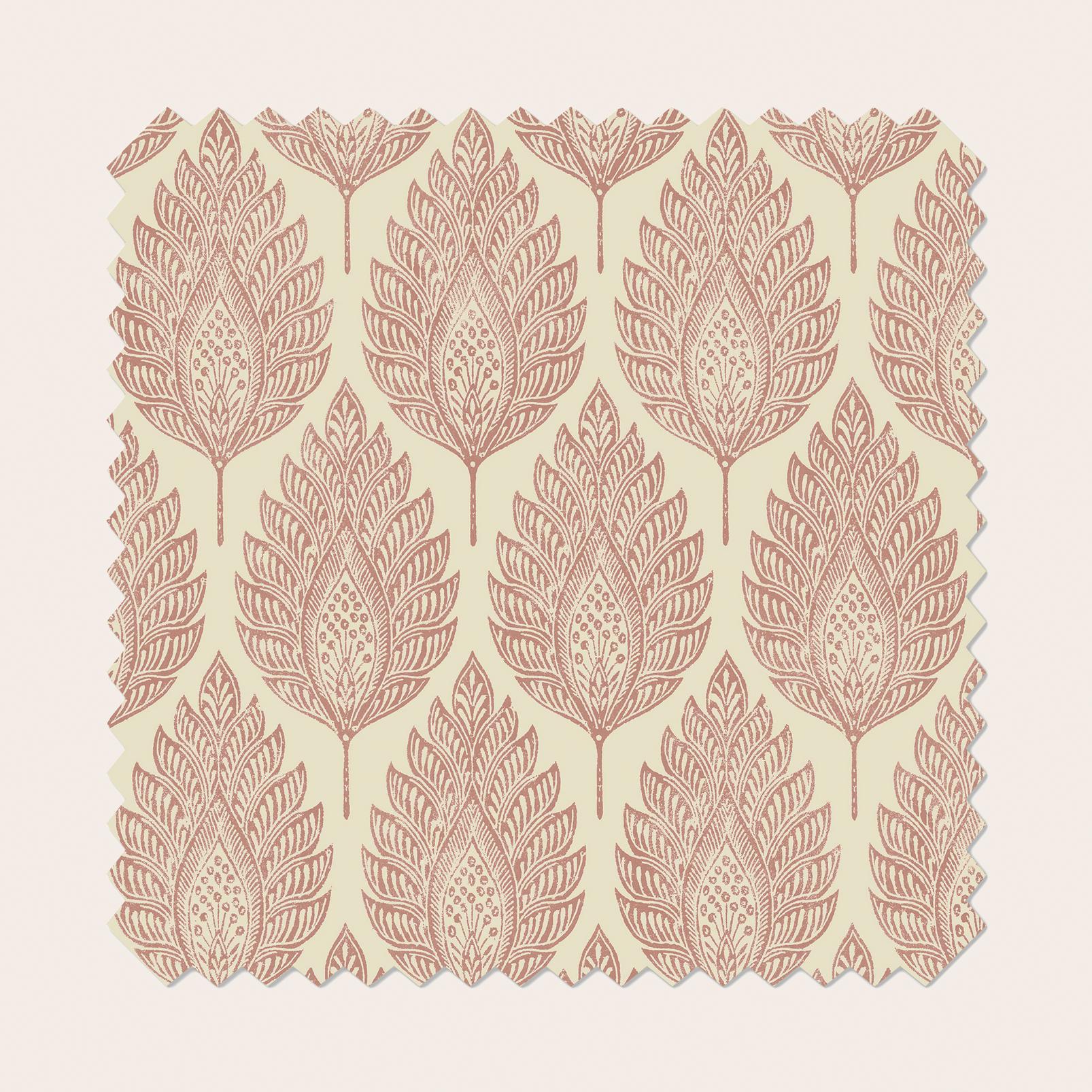 Flame Leaf Pink Roller Blind - 142573rol_FLATLAY_01.jpg