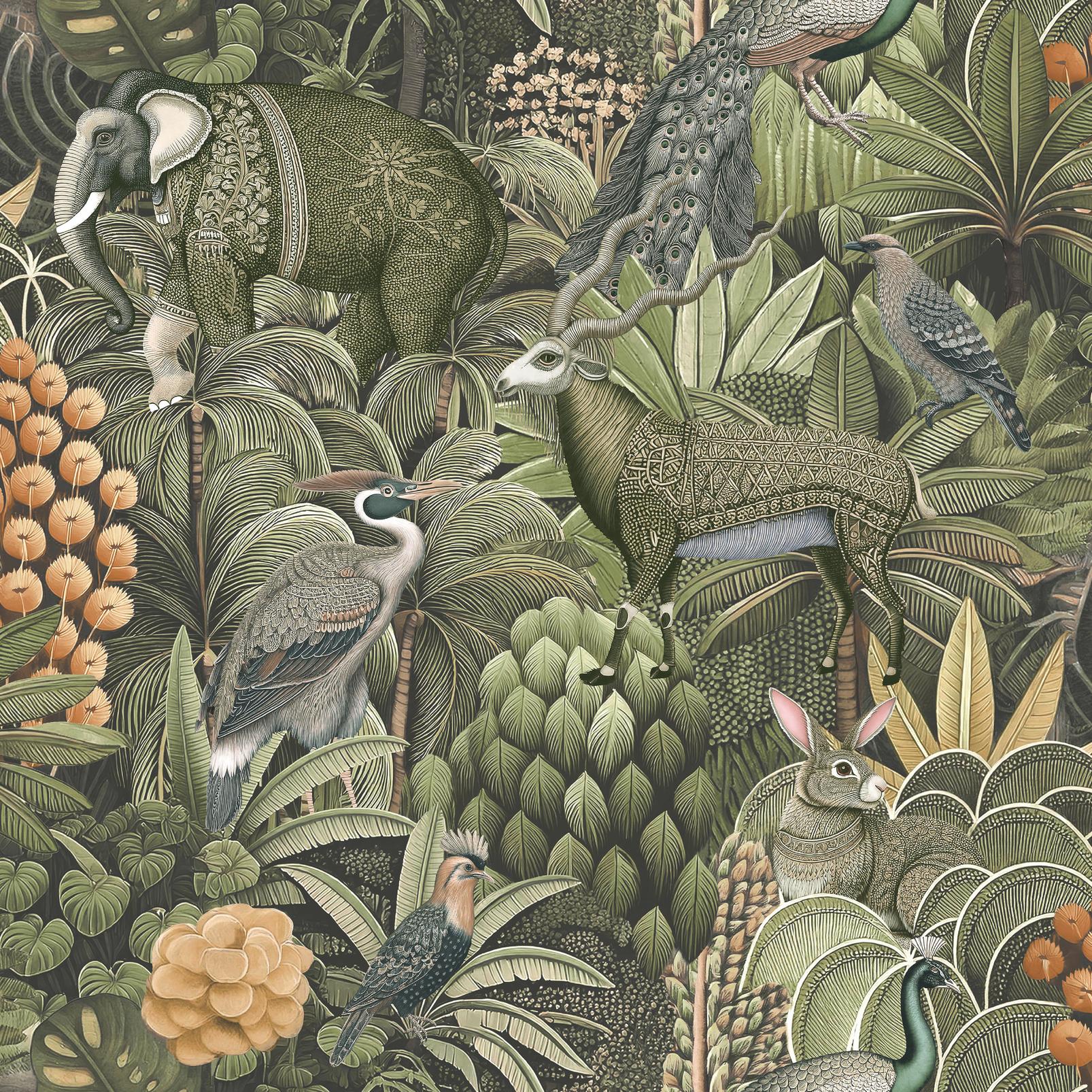 Jungle Jamboree Sage Wallpaper - 142316_TILE_01.jpg