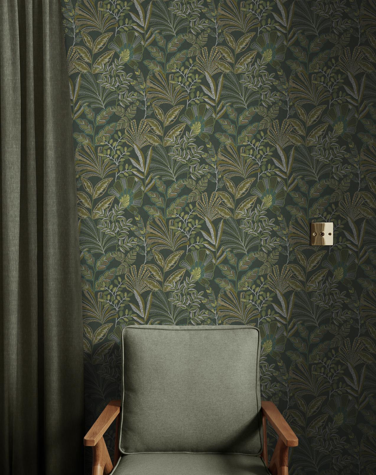 Vendura Weave Emerald Wallpaper - 142320_ROOMSET_01.jpg