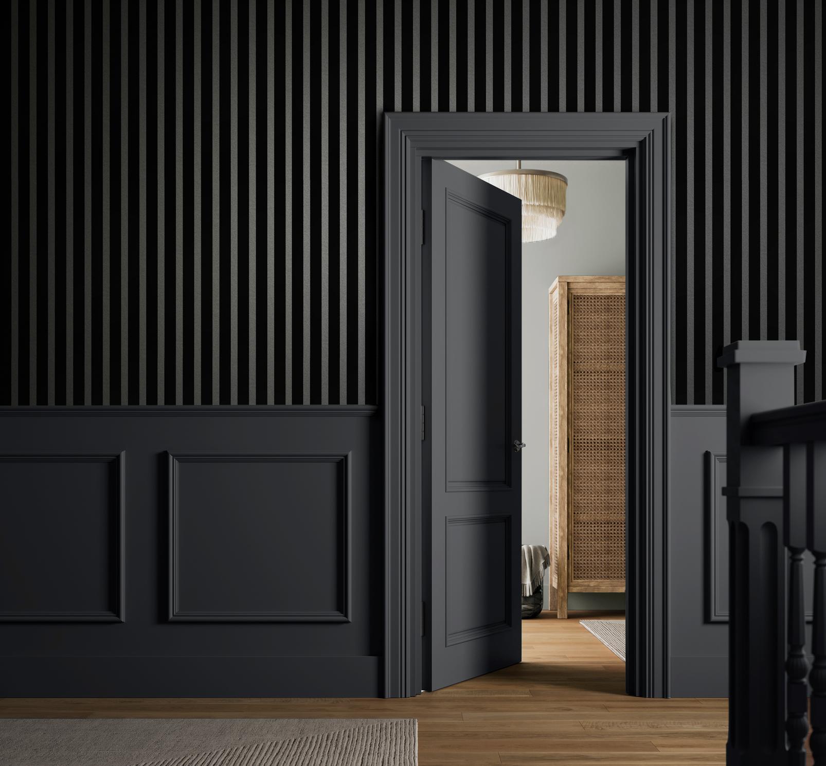 Millicent Stripe Noir Wallpaper - 142021_ROOMSET_01.jpg