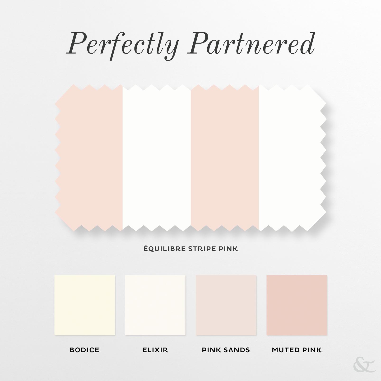 Équilibre Stripe Pink Roman Blind - 142558rom_COORDINATES_01.jpg