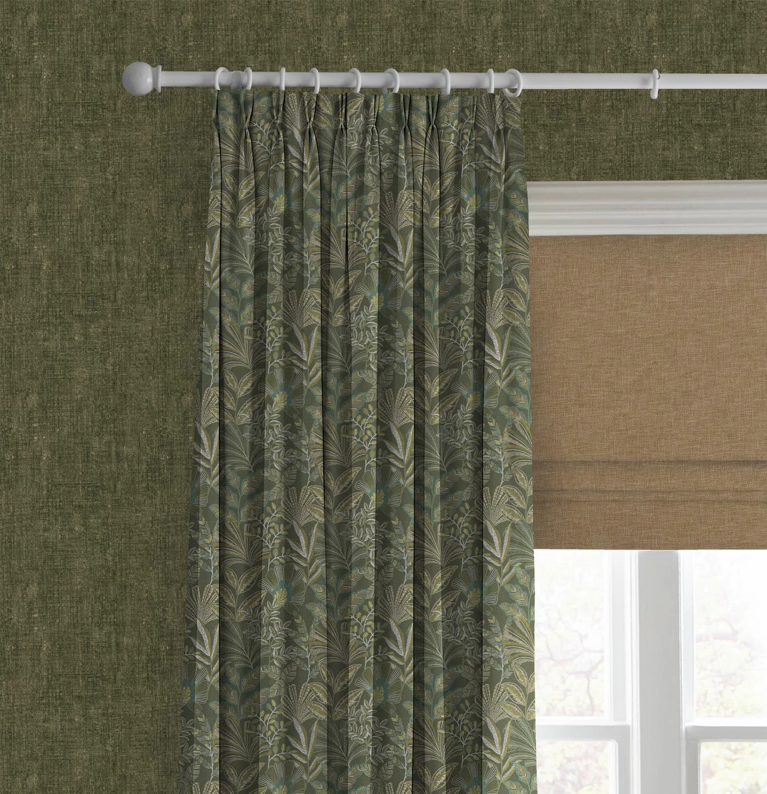 Vendura Weave Emerald Curtain - 142660cur_CAMEO_01.jpg