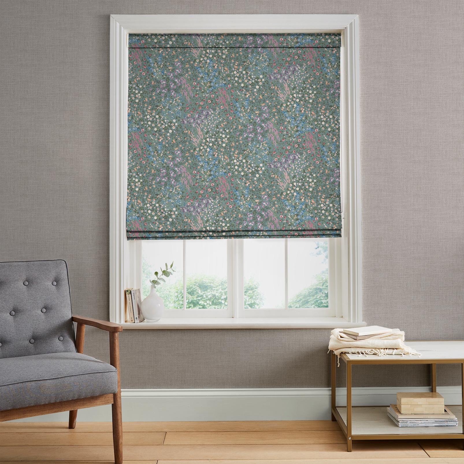 Painterly Flora Green Roman Blind - 142564rom_ROOMSET_01.jpg