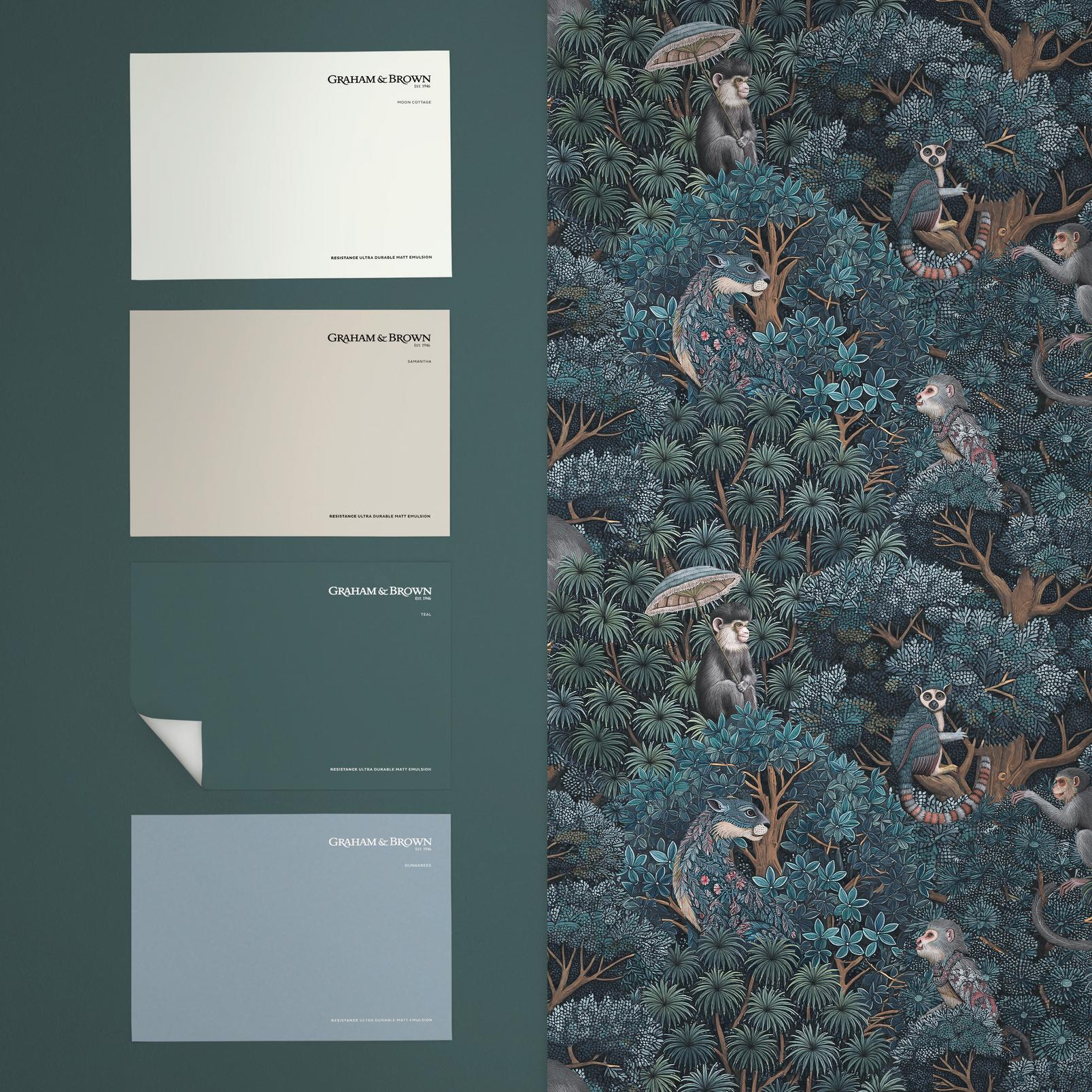 Treetop Troop Navy & Teal Wallpaper - 142313_FLATLAY_01.jpg