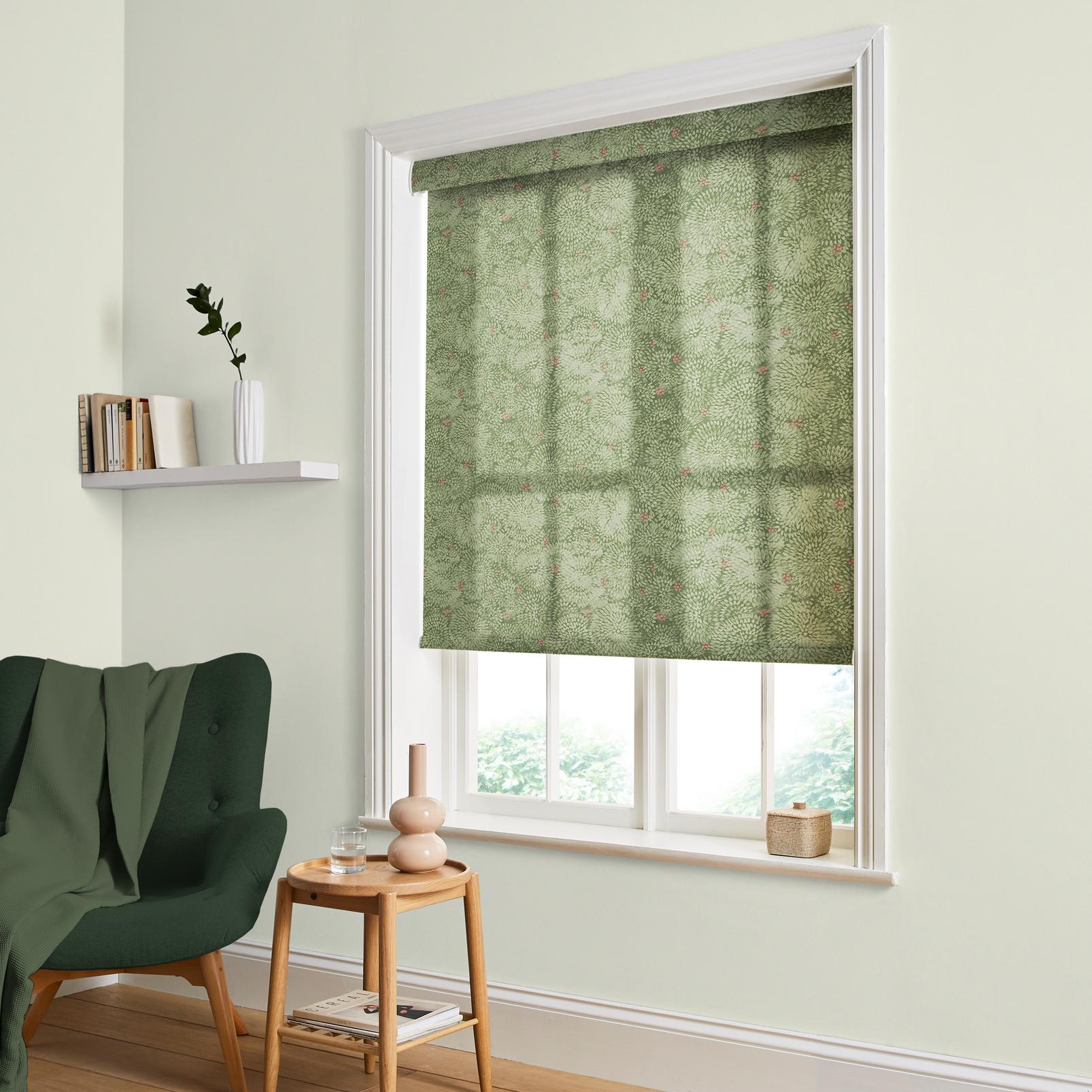 Above the Canopy Sage Roller Blind - 142585rol_ROOMSET_01.jpg