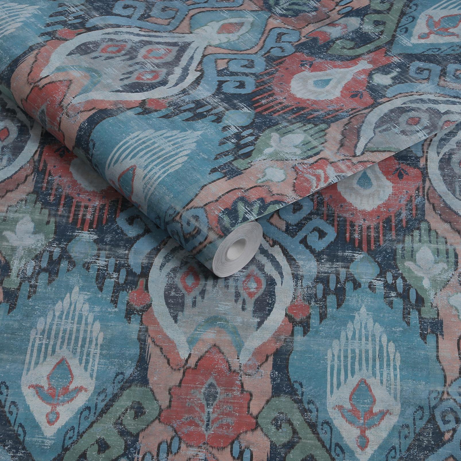 Daraee Tapestry Blue Wallpaper - 142305_ROLLSHOT_01.jpg