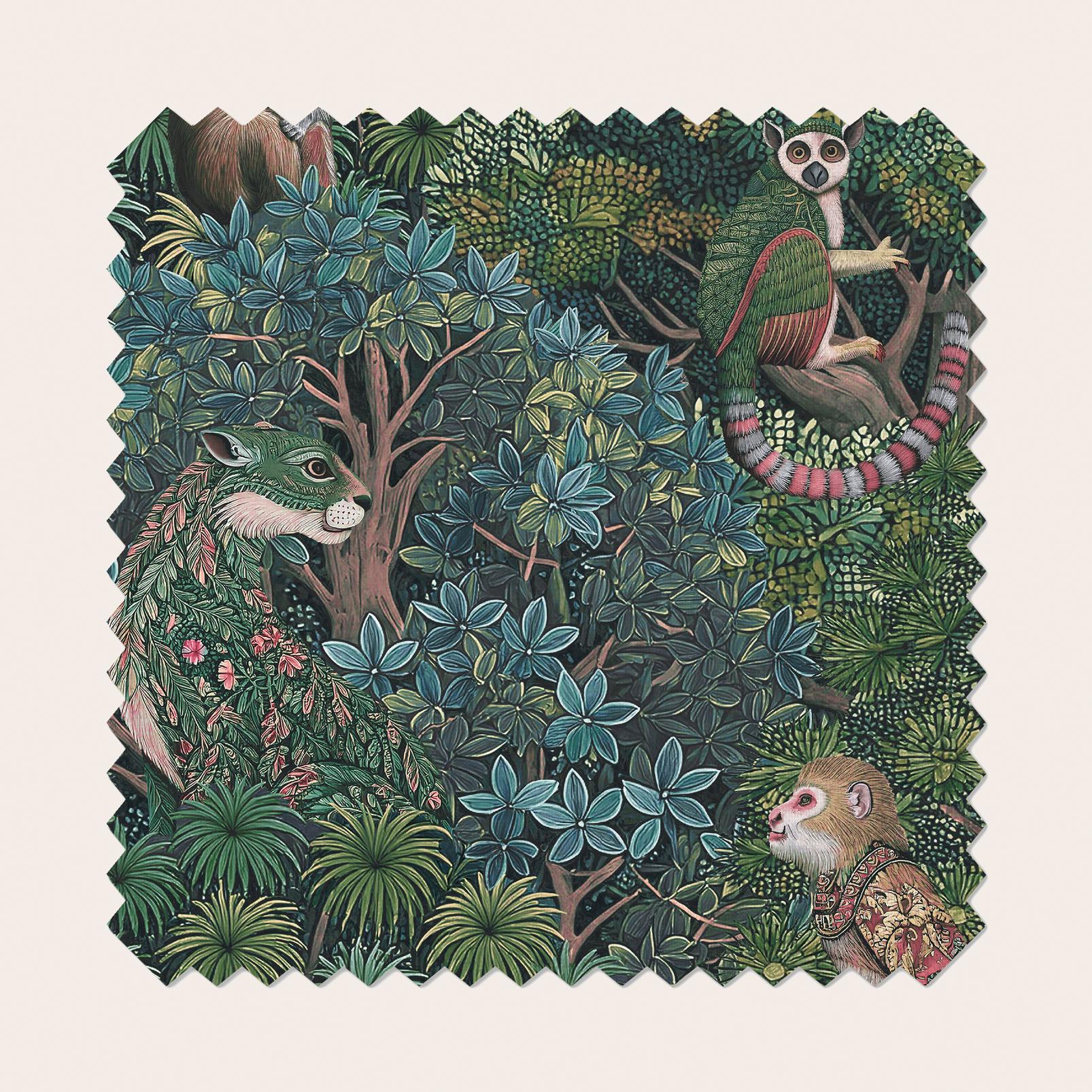 Treetop Troop Green Roller Blind - 142594rol_TILE_01.jpg