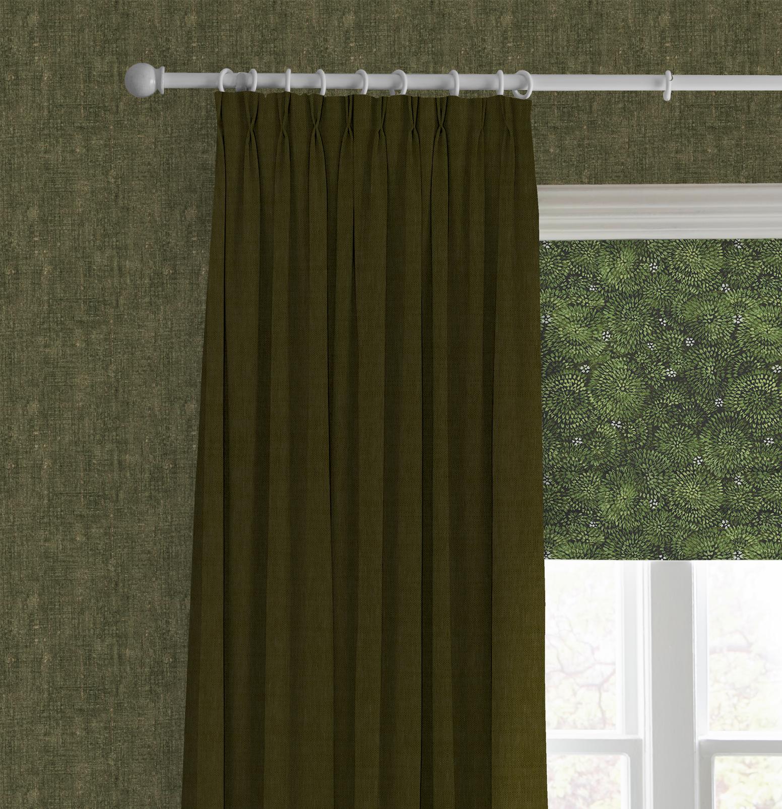 Above the Canopy Bottle Green Roman Blind - 142551rom_CAMEO_01.jpg