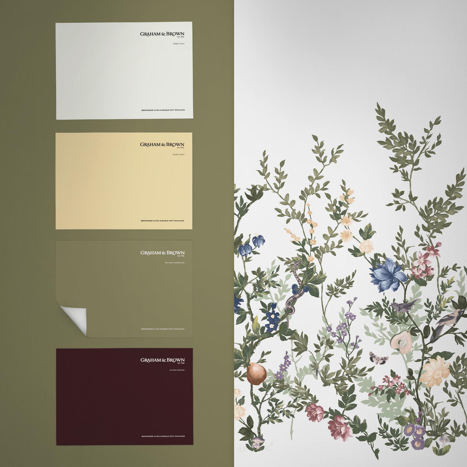 Allurium Day Bespoke Mural flatlay image