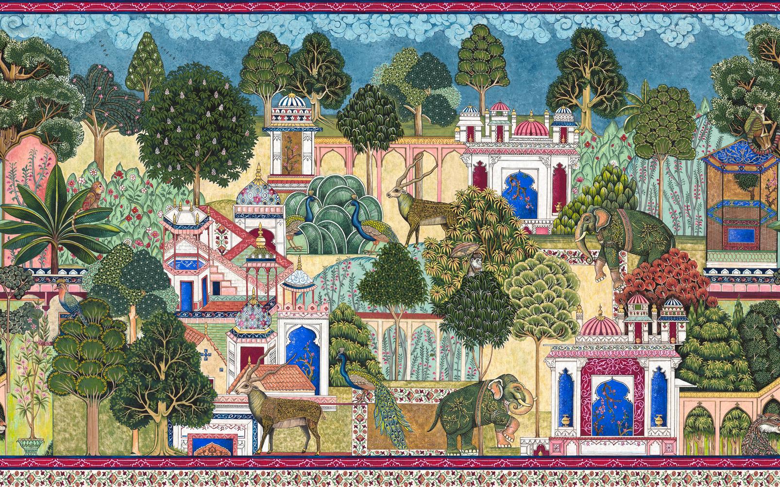 Eternal City Bespoke Mural design