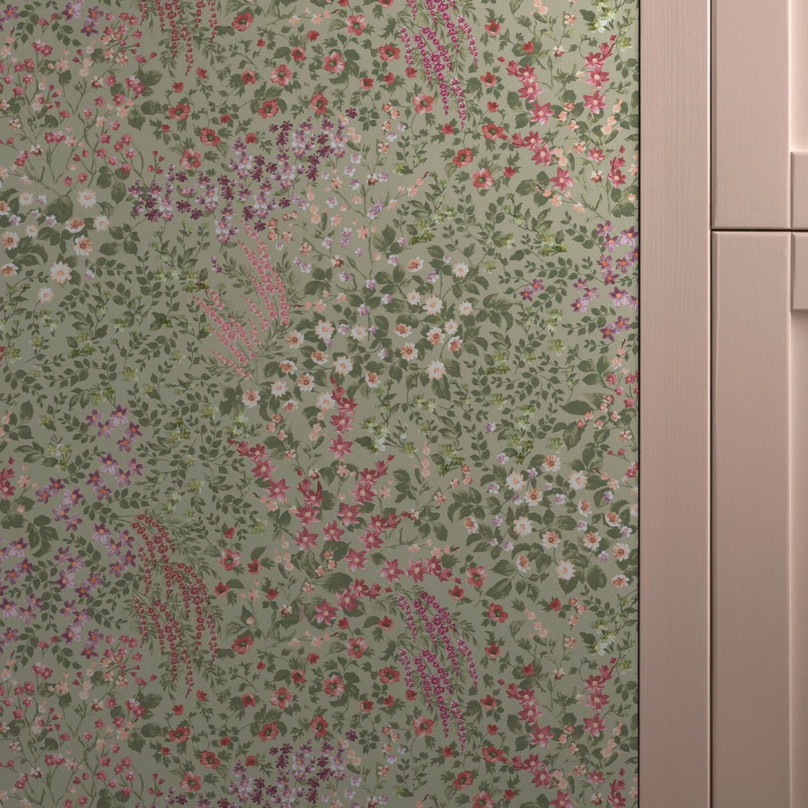 Painterly Flora Sage Wallpaper - 142355_ROOMSET_01.jpg