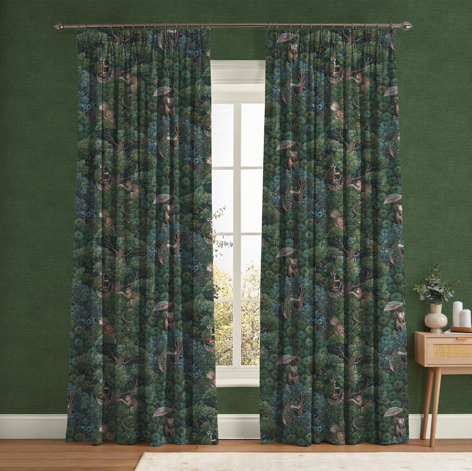 Treetop Troop Green Curtain - 142553cur_ROOMSET_01.jpg