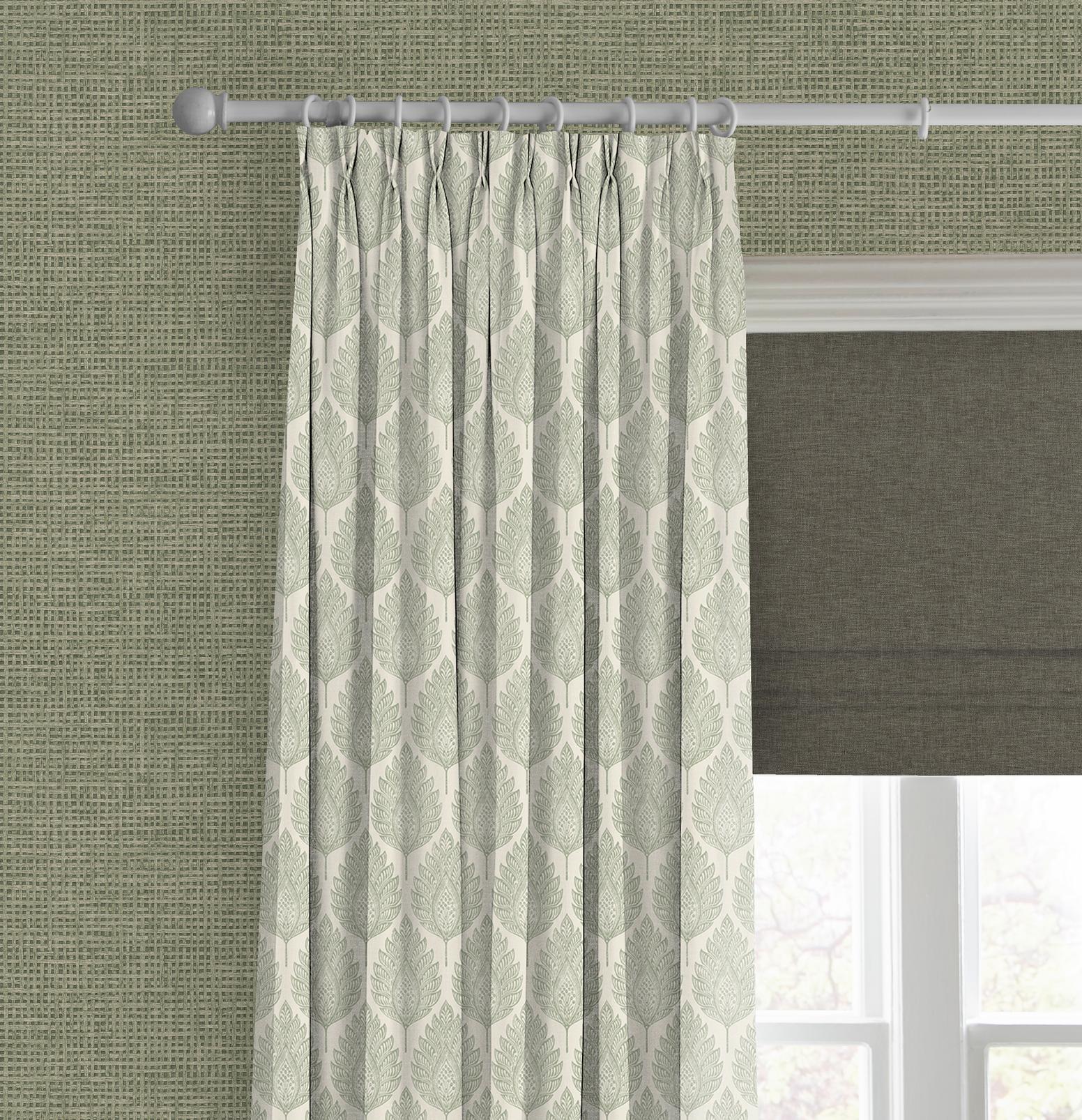 Flame Leaf Green Curtain - 142547cur_CAMEO_01.jpg