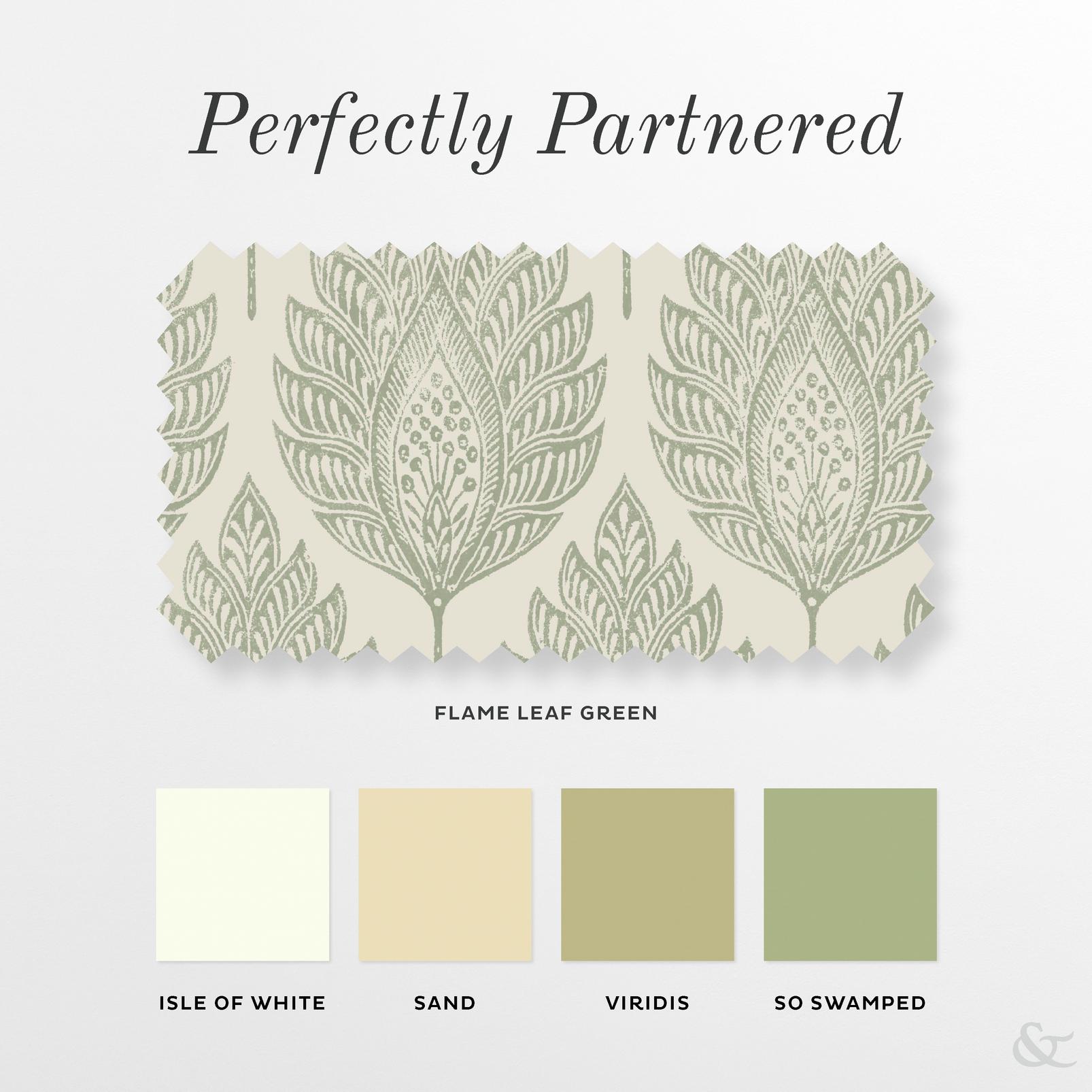 Flame Leaf Green Curtain - 142547cur_COORDINATES_01.jpg