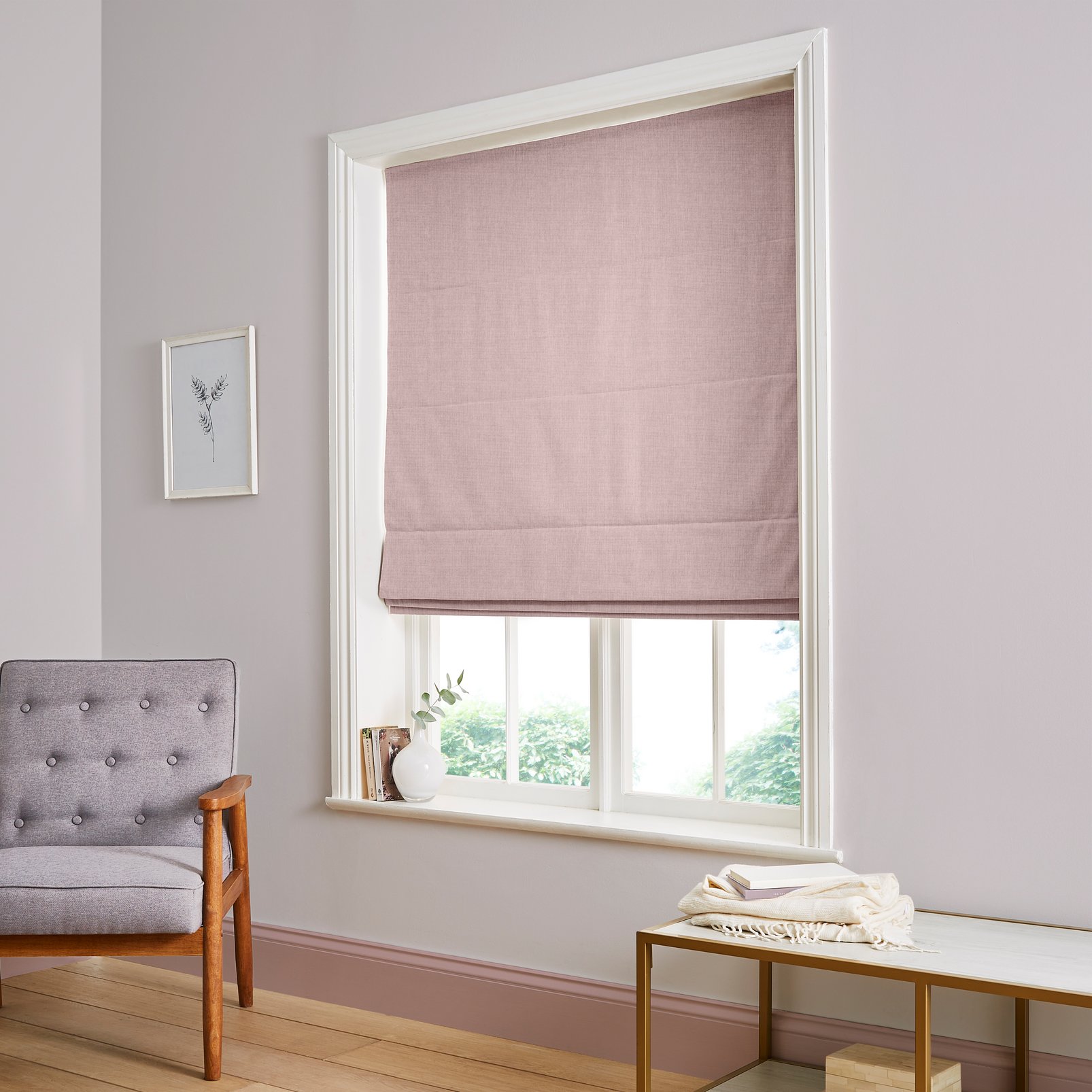 Wallace Pale Pink Roman Blind - 116238rom_ROOMSET_01.jpg