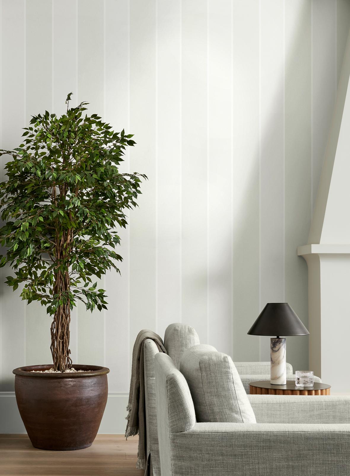 Baroque Flock Natural Wallpaper - 142019_ROOMSET_01.jpg