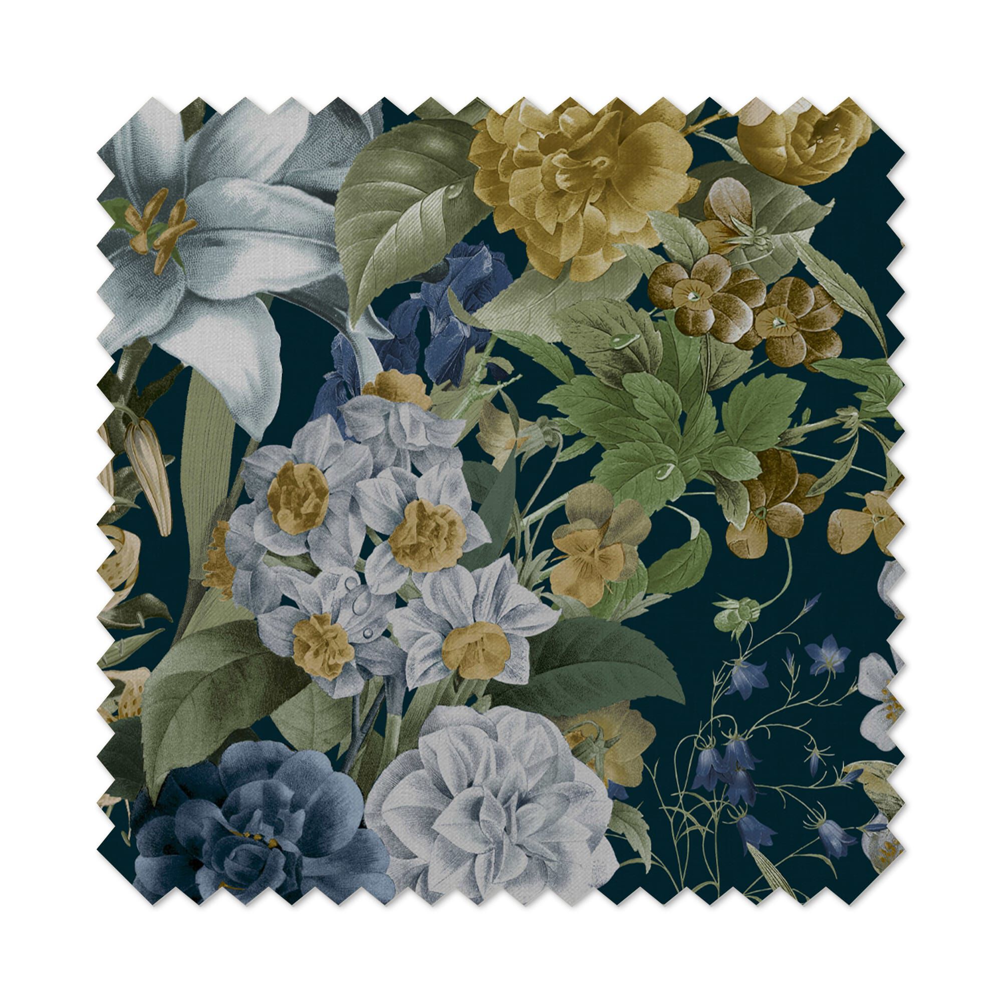 Glasshouse Flora Roman Blind