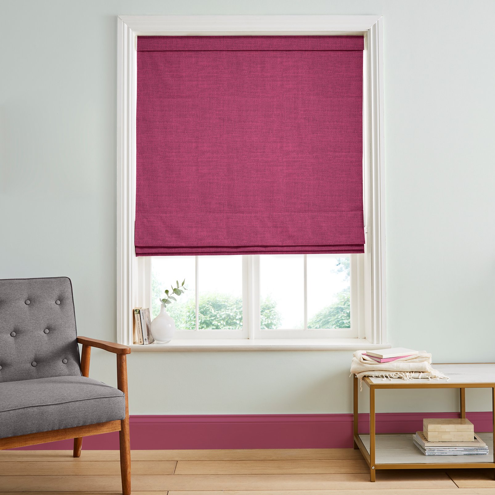 Wallace Fuchsia Roman Blind - 116229rom_ROOMSET_01.jpg