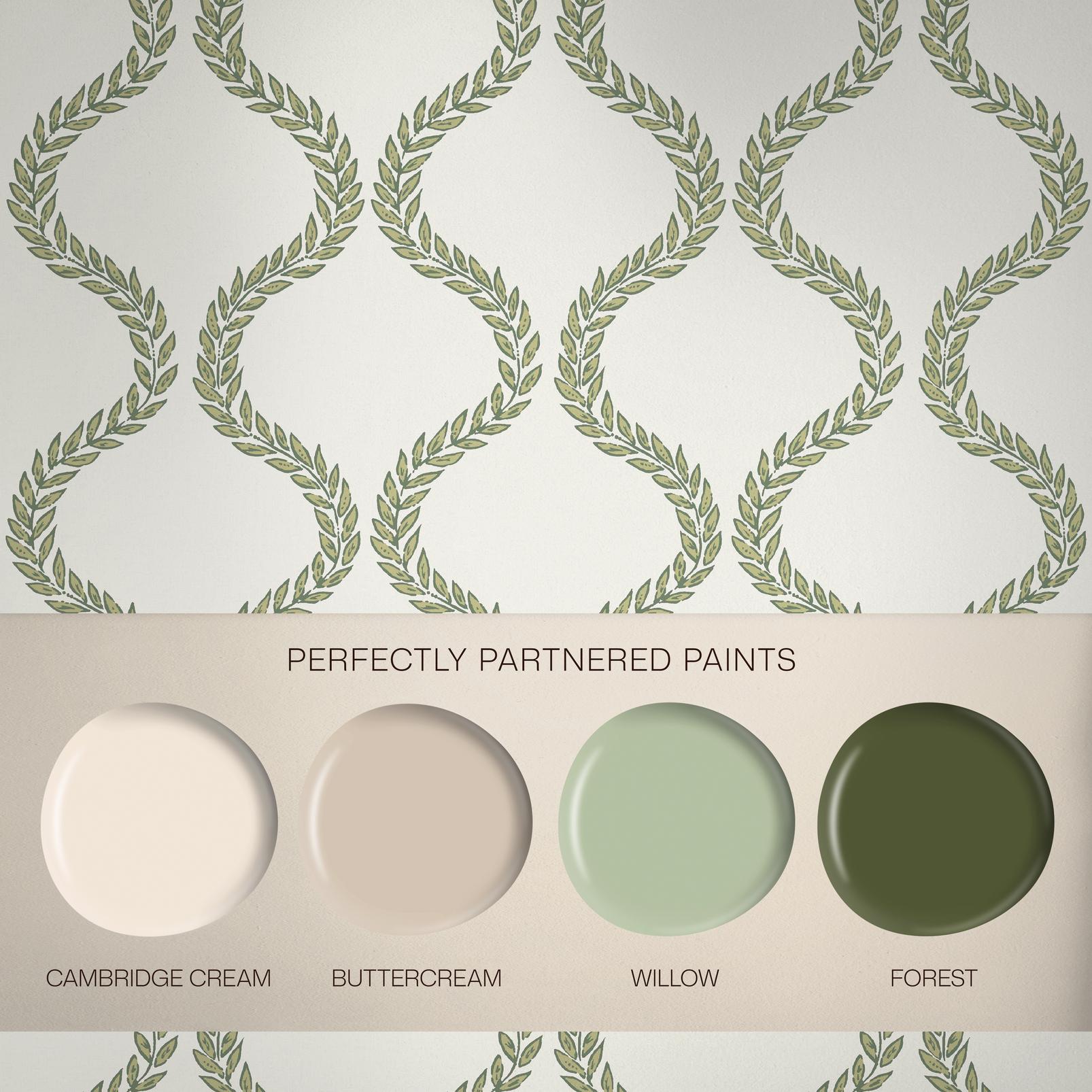 Laurel Leaf Trellis Willow Wallpaper - 143533_FLATLAY_01.jpg