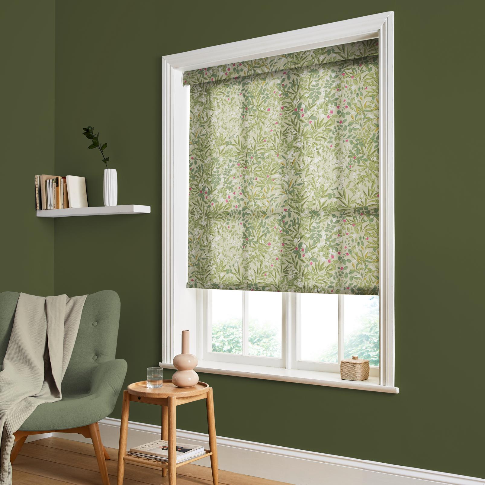 Reverie Willow Blackout Sample - 143646rol_ROOMSET_Reverie_Willow_Roller_Blind_145284_Forest.jpg