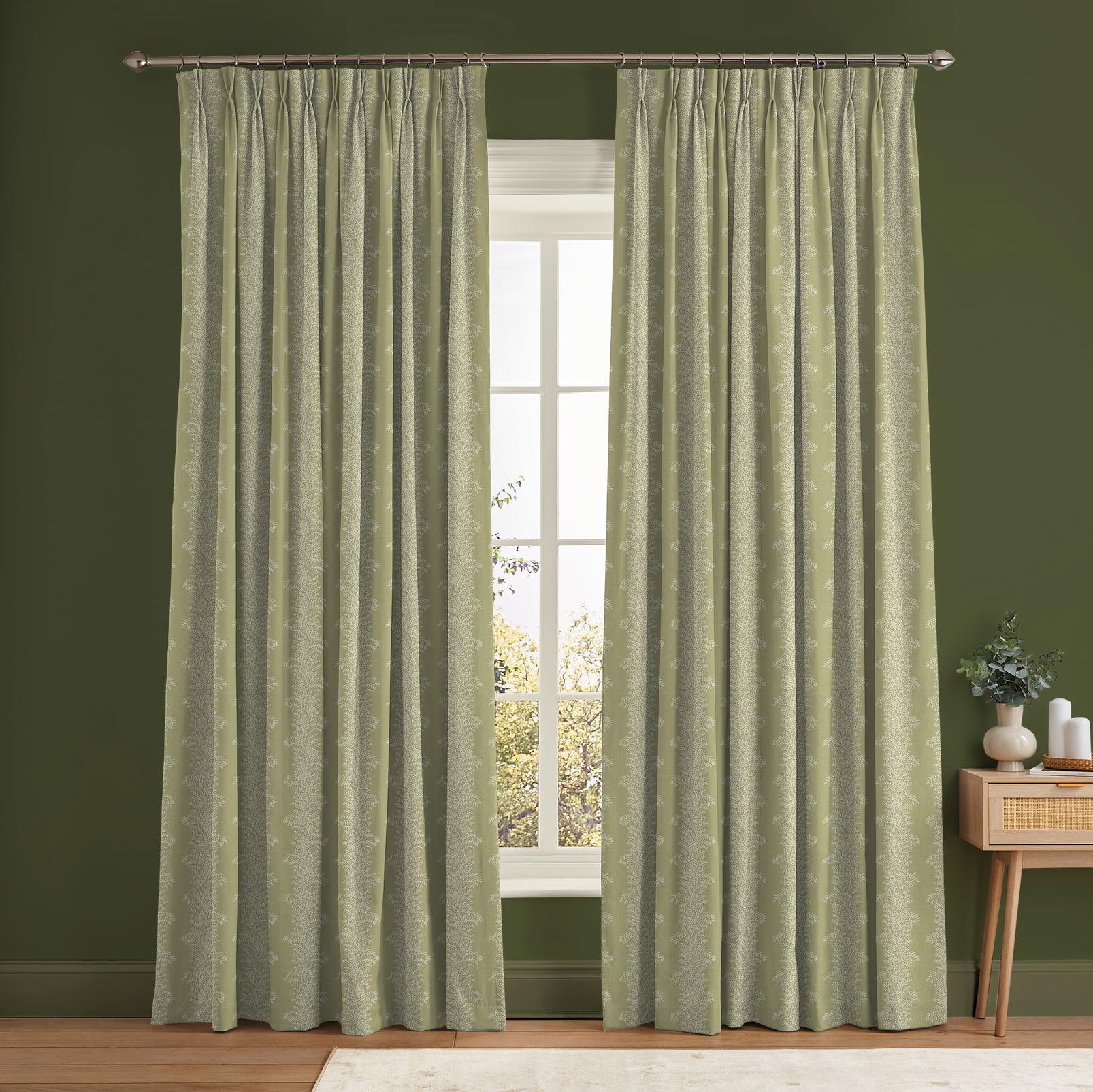 Whispering Fern Dark Sage Curtain - 143636cur_ROOMSET_Whispering_Fern_Dark_Sage_145284_Forest_Military_Operation.jpg