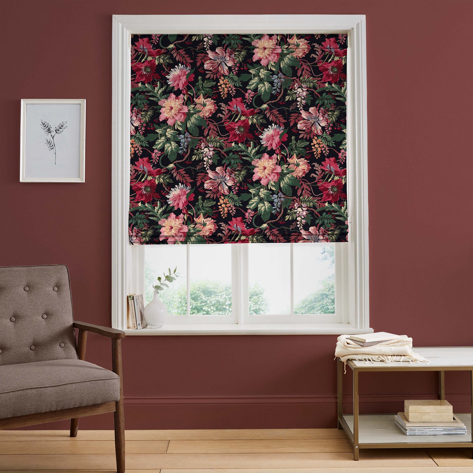 Florenzia Terrazzo Roman Blind - 119993rom_ROOMSET_02.jpg